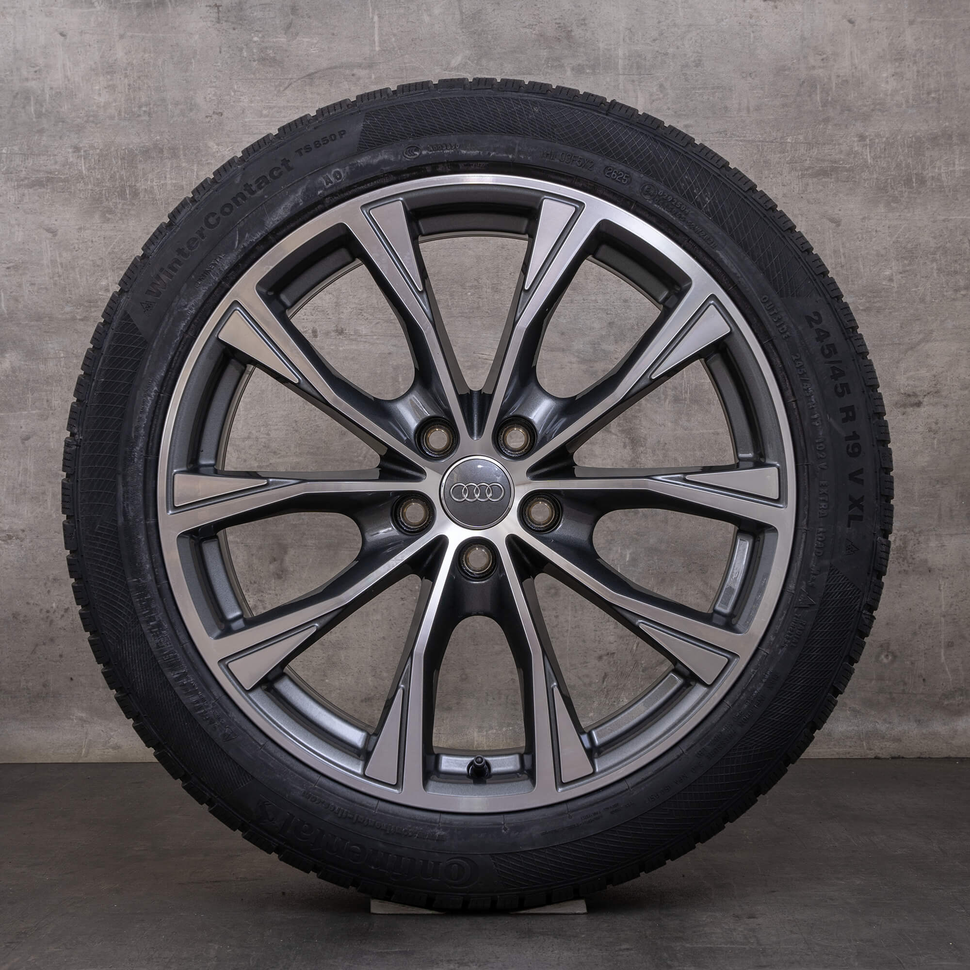 OEM Audi A6 snow tire packages 19 inch 4P C8 C9 Rims 4P0601025F