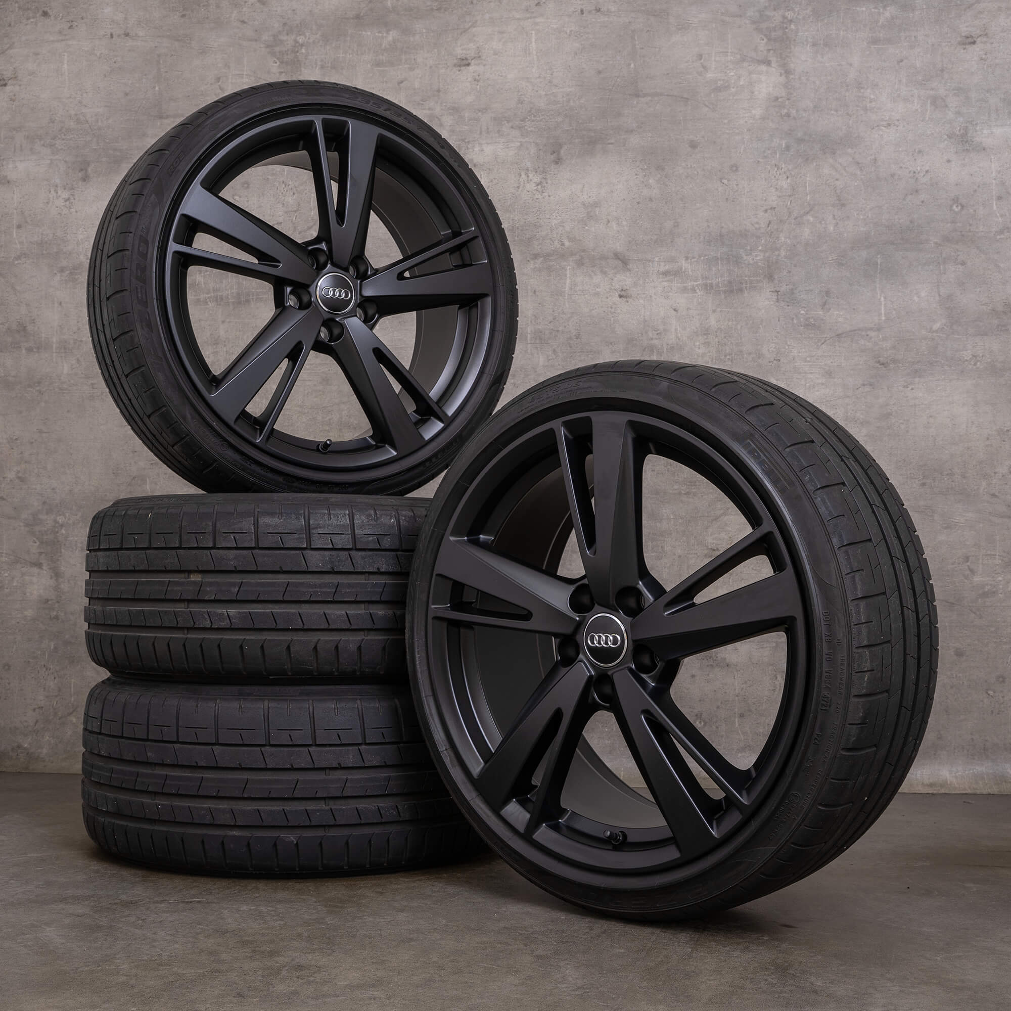 Jantes Audi RS3 de 19 polegadas 8V rodas verão 8V0601025EM 8V0601025EJ preto mate
