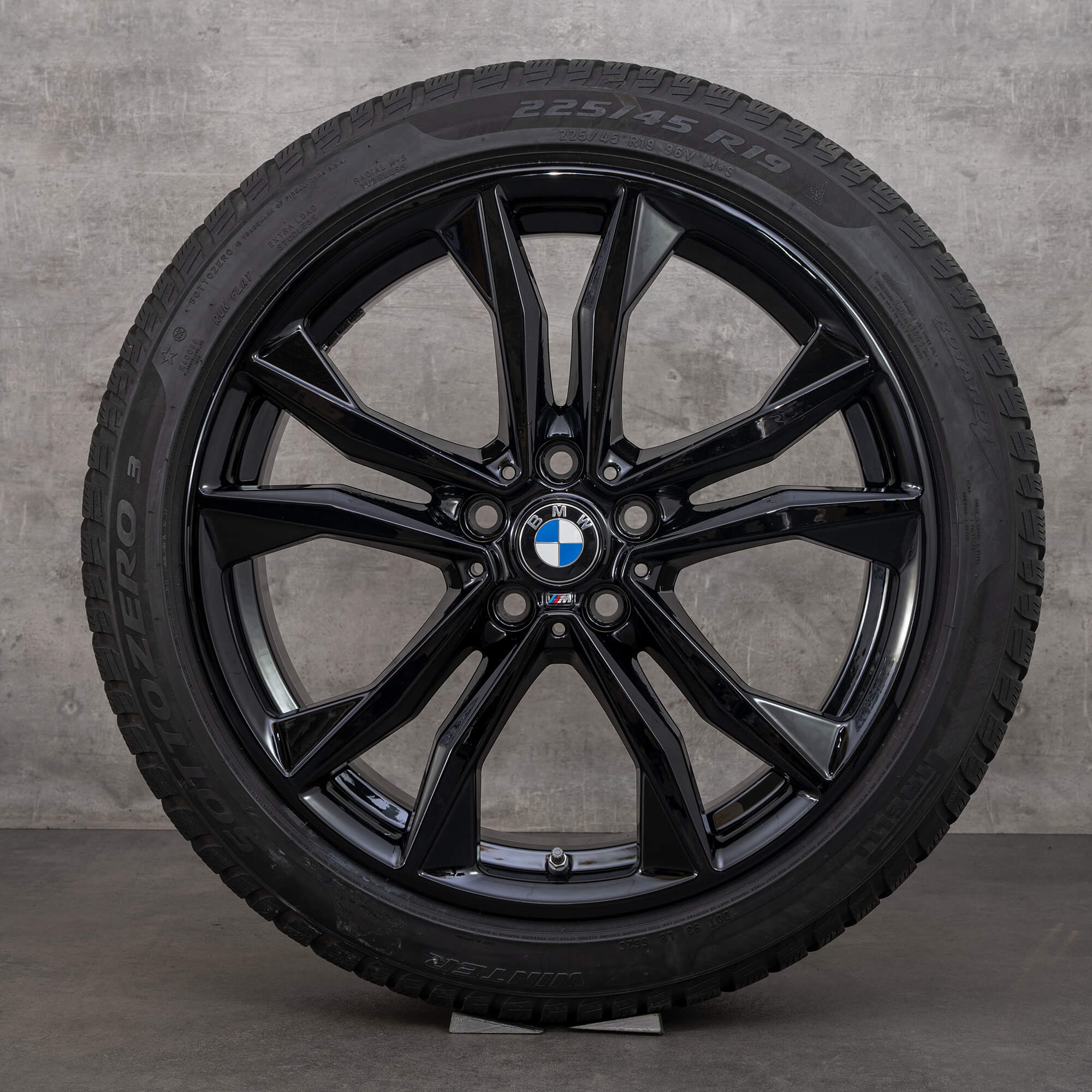 BMW 19 pouces jantes X1 F48 X2 F39 Styling 715 M pneus d'hiver 8008616