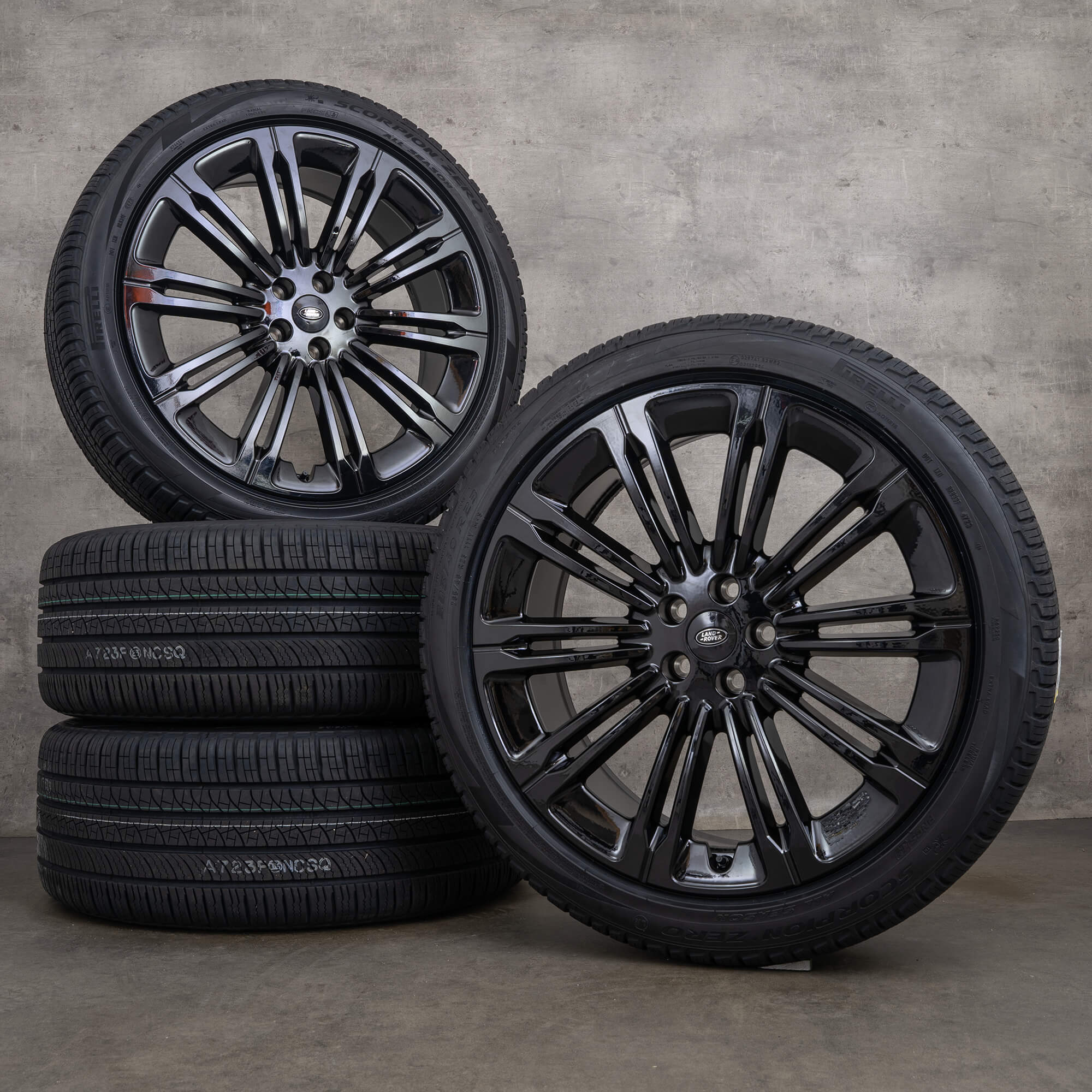 OEM Land Range Rover Vogue L460 Sport L461 23 inch summer tires rims NEW