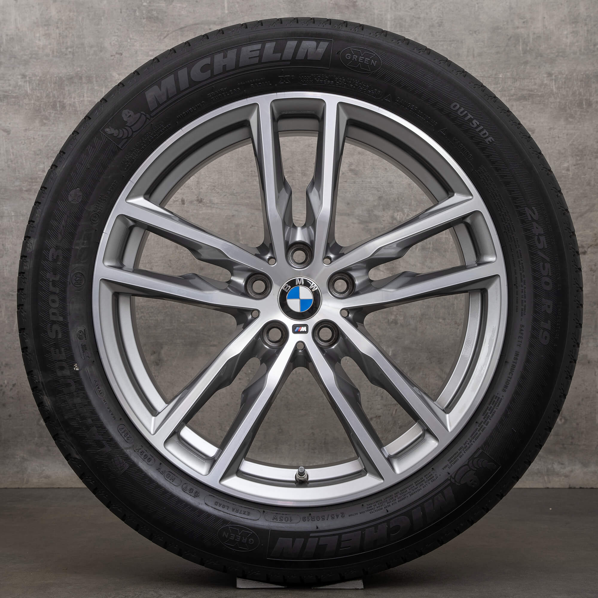OEM BMW X3 X4 OEM winter wheels 19 inch G01 G02 rims 6877325