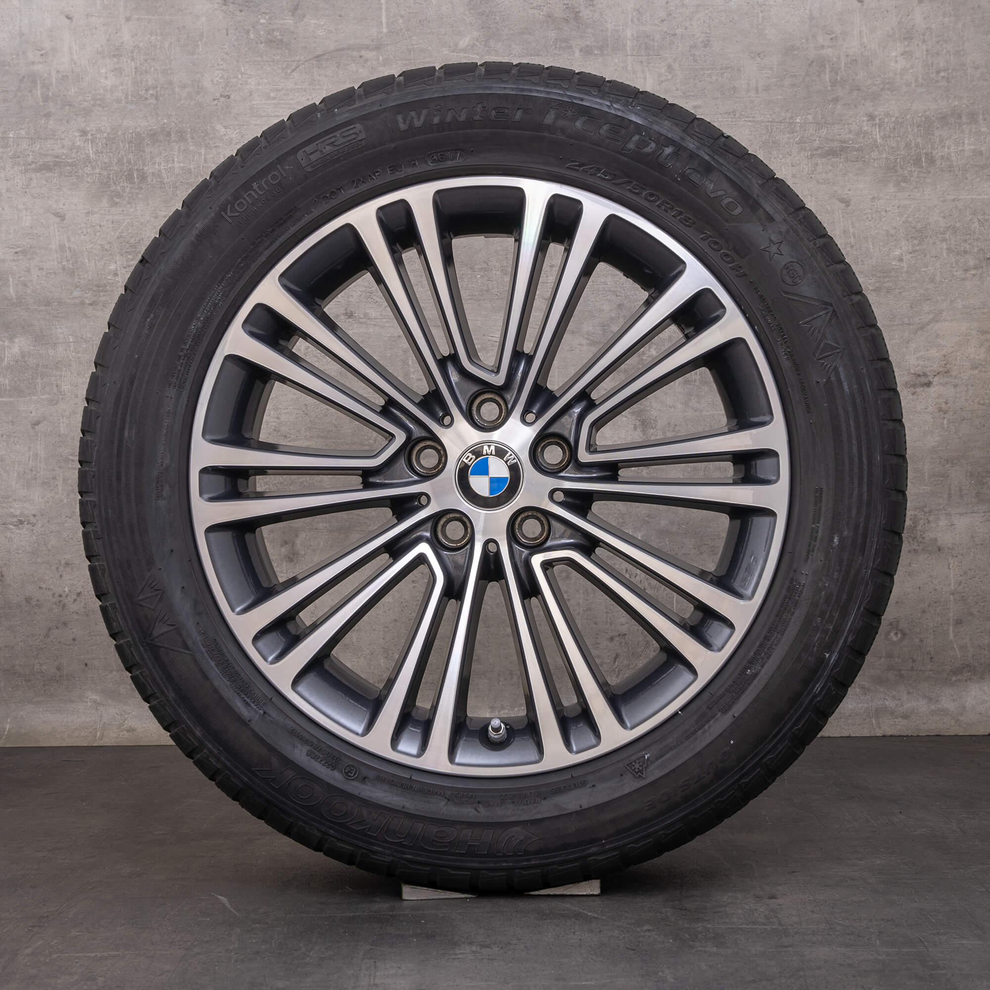 OEM BMW 5 Series snow tire packages 18 inch G30 G31 rims styling