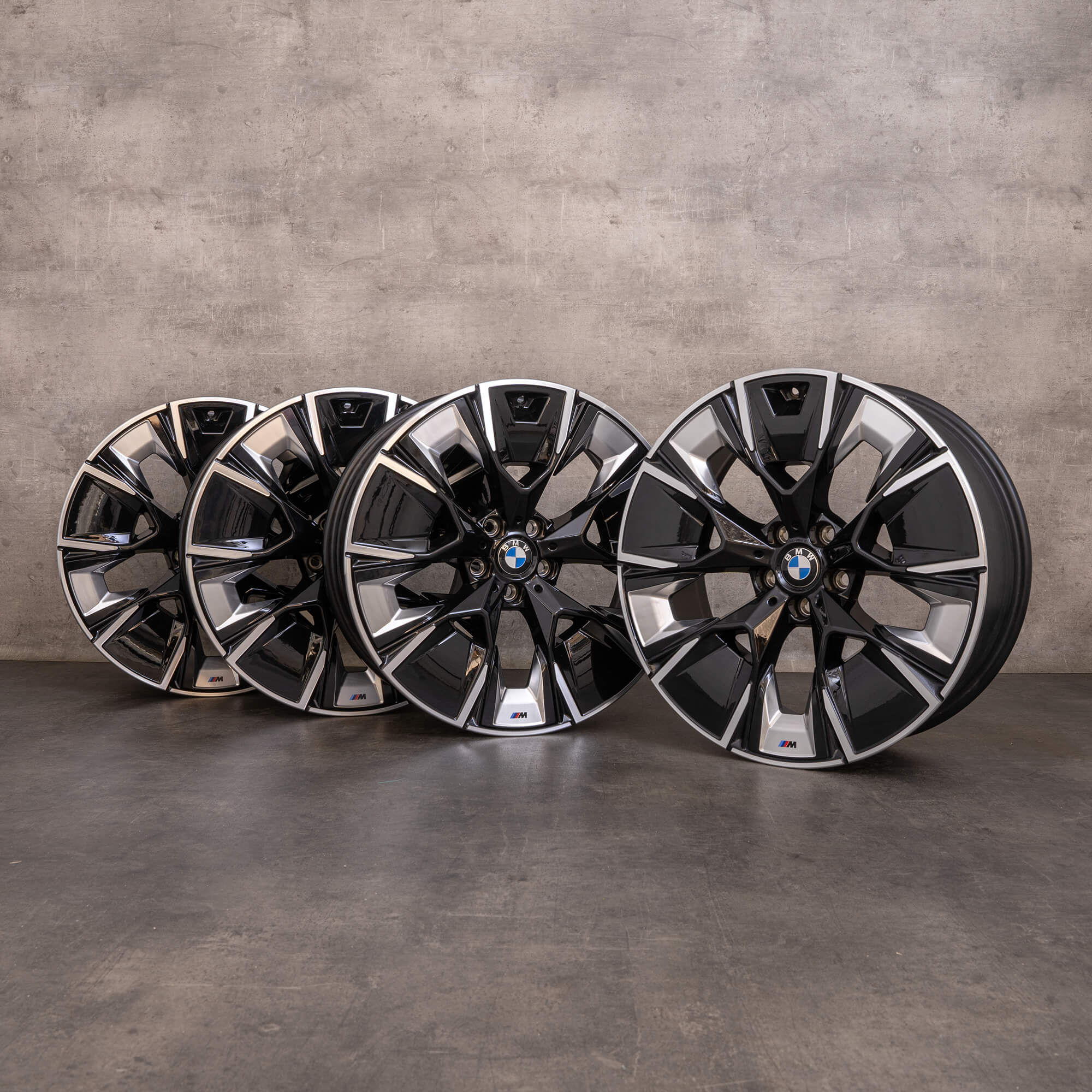 OEM BMW iX3 Rims 20 inch G08 Styling 890 M 7916267 7916268 jet black ...