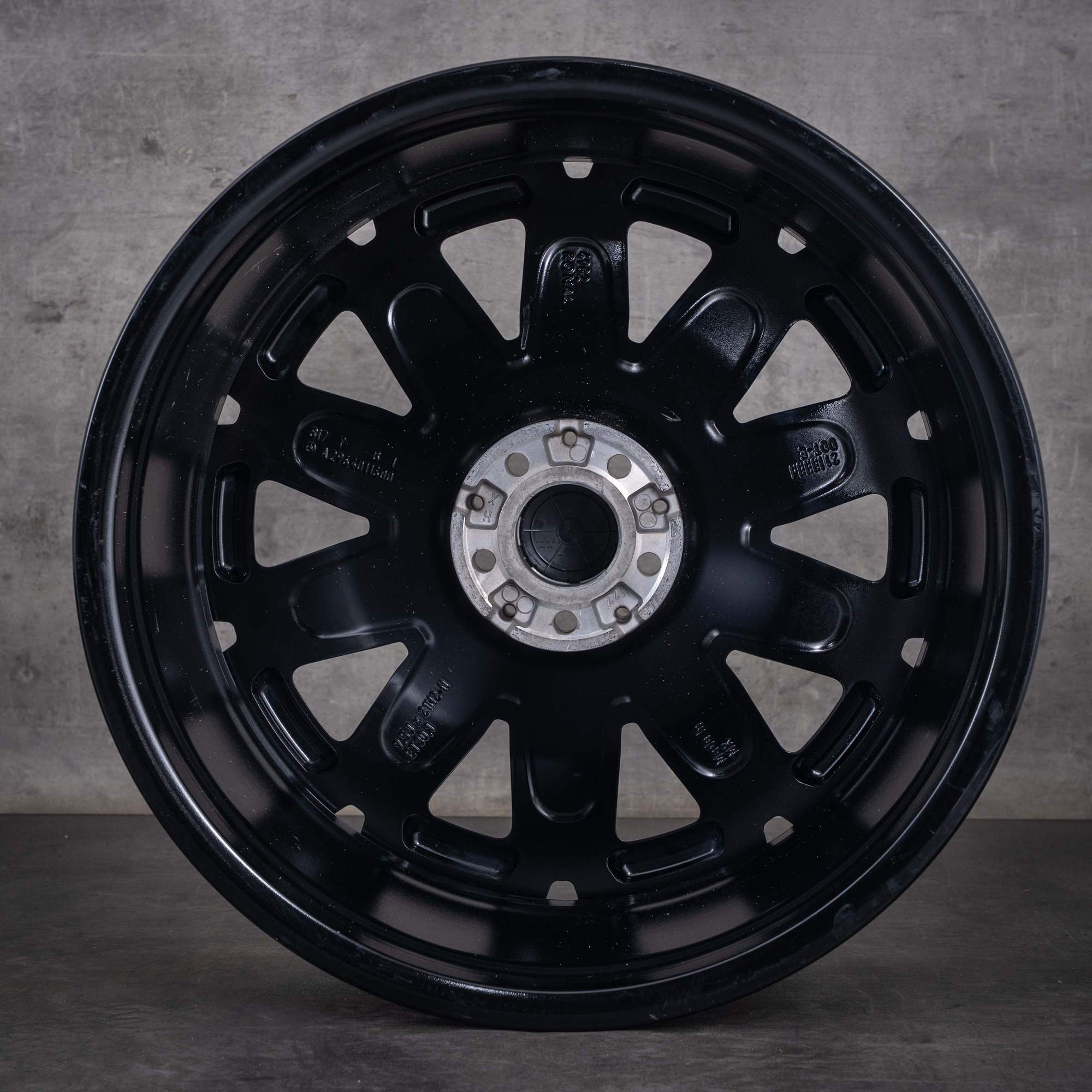 Jantă originală Mercedes-Benz EQS X296 AMG de 21 de inci pentru SUV 4Matic A2964011600 negru diamantat