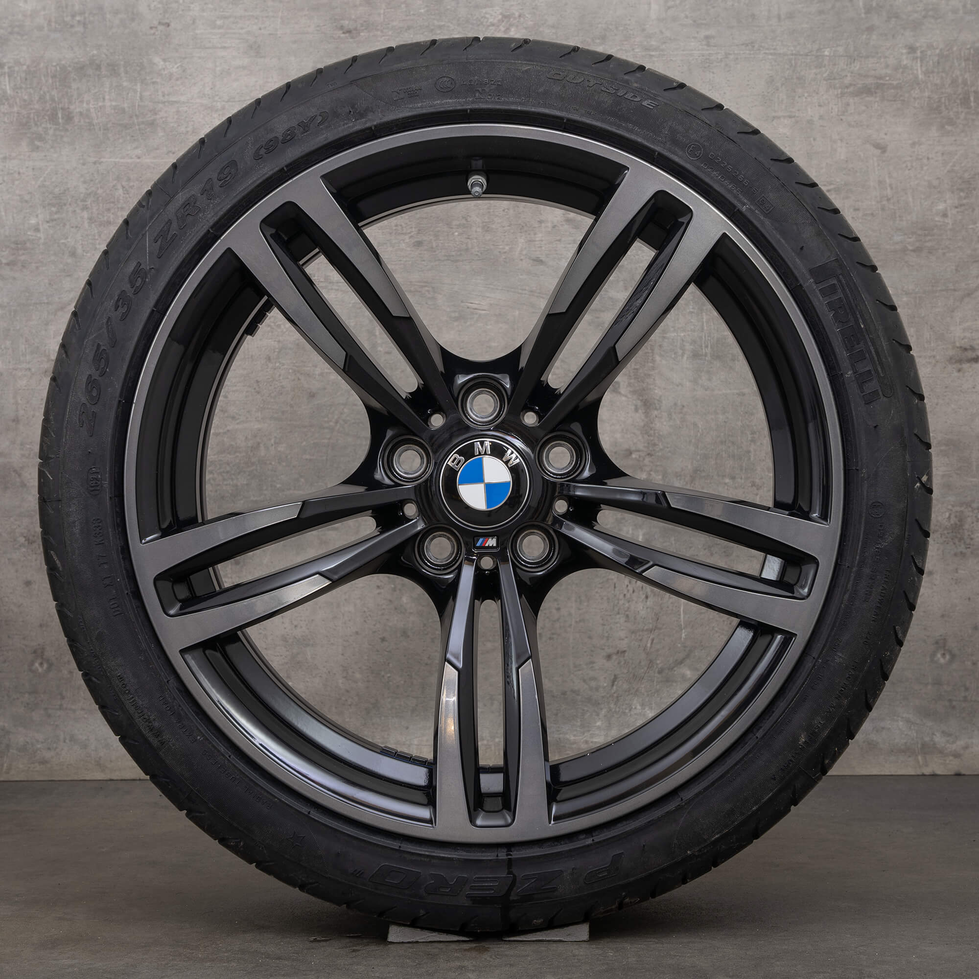 BMW M2 F87 Sommerräder 19 Zoll Felgen Sommerreifen Styling 437 M 2284550 2287551
