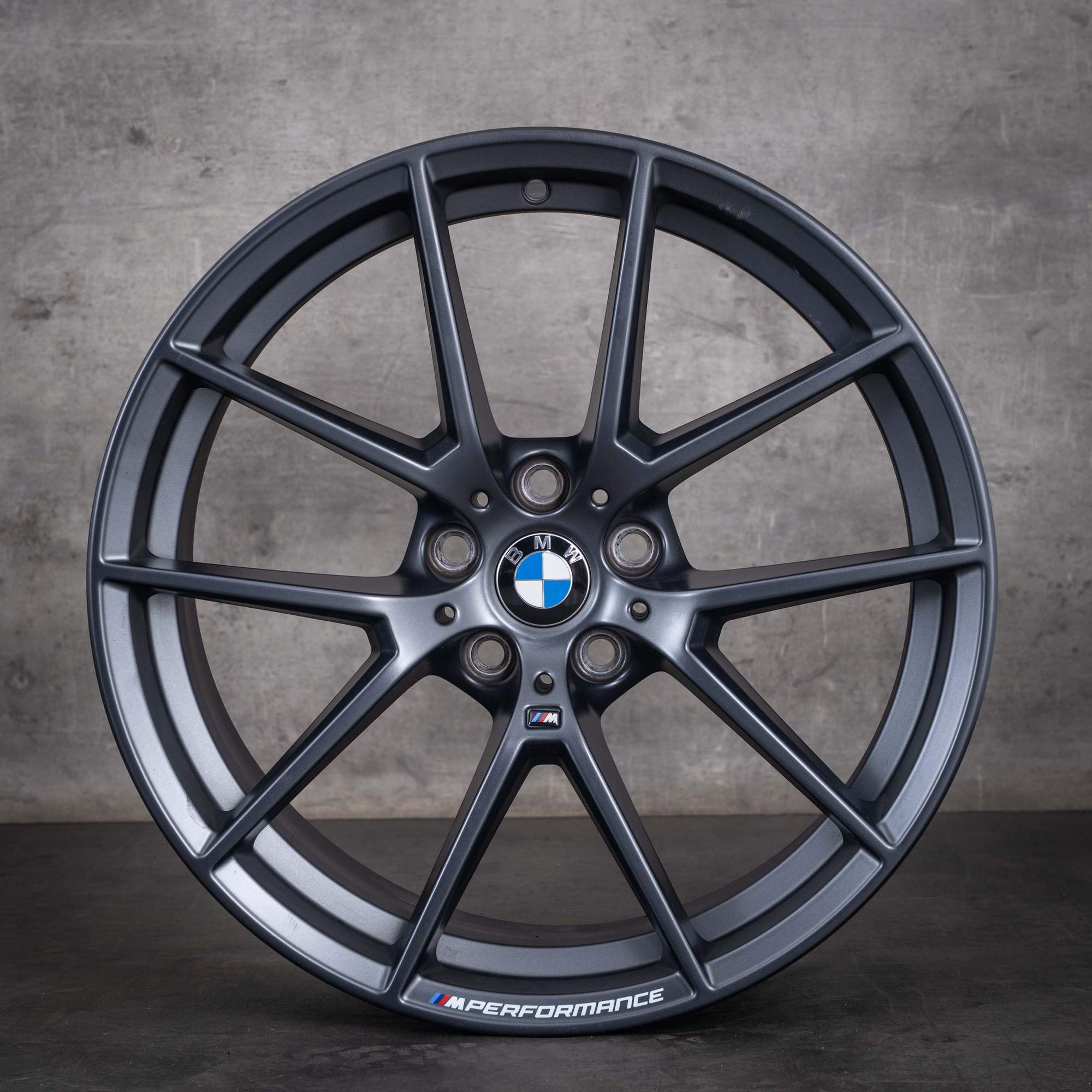 Original BMW 2er 3er 4er Felgen 19 Zoll G20 G21 G22 G23 G42 Coupé Styling 898 M 6895390 6895391 frozen gunmetal matt - Felge 1 von 4