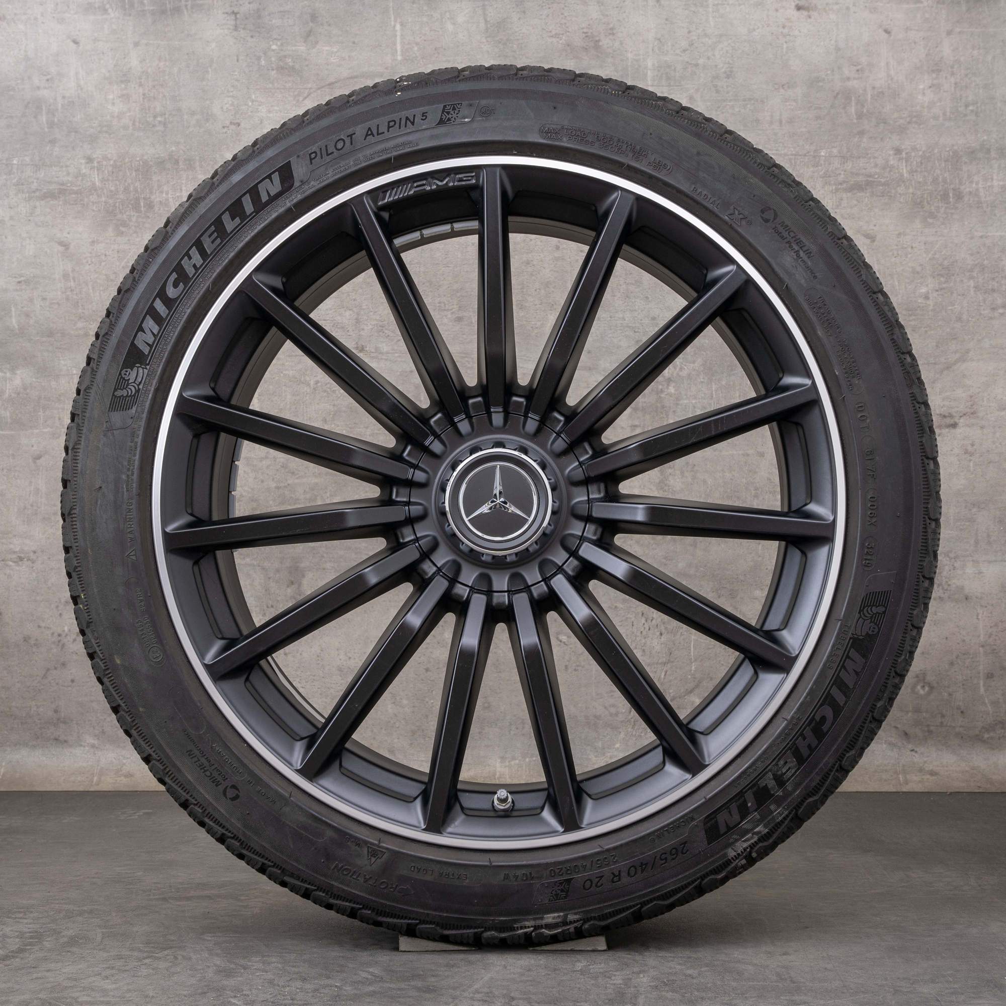 Oryginał Mercedes Benz GT 43 53 63 & S 4Matic+ AMG koła zimowe 20 cali X290 felgi 4-drzwiowe A2904010600 A2904010700 czarny mat polerowane