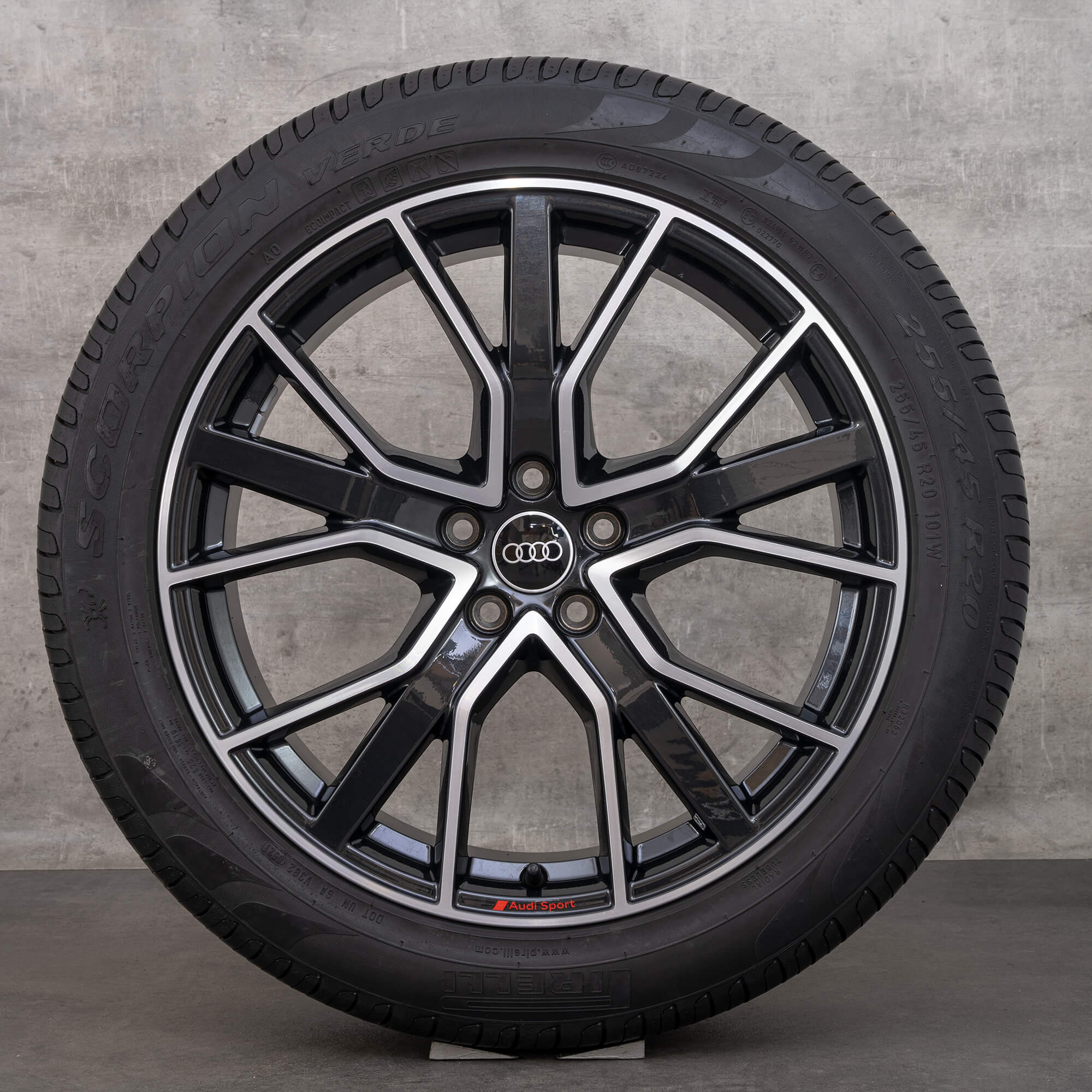 Audi 20 pouces jantes Q5 SQ5 FY alloy pneus d'été roues 80A601025BP