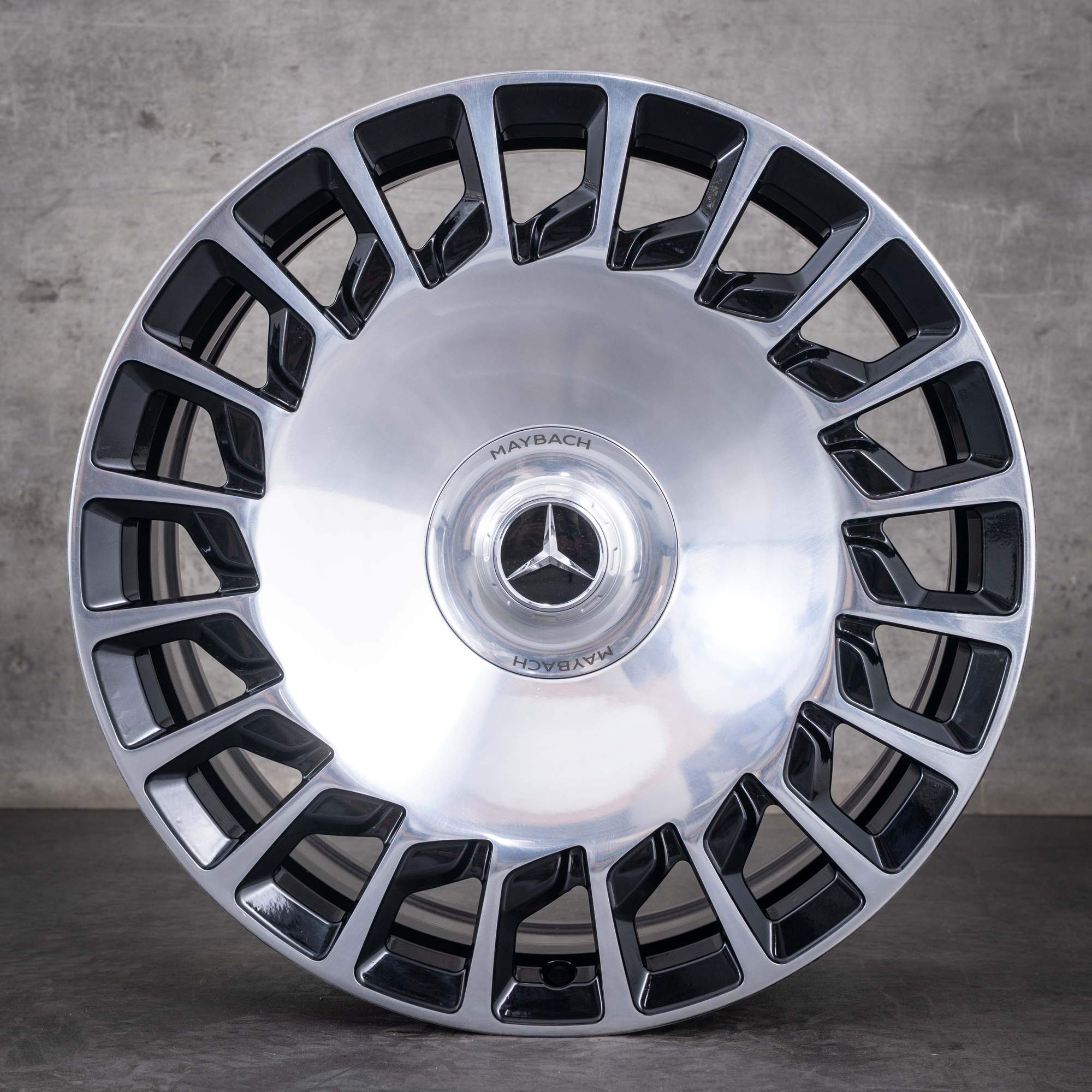 Alkuperäiset Mercedes-Benz Maybach S-sarjan S63 S65 AMG-vanteet 20 tuumaa W222 V222 X222 A217 C217 A2174010200 A2174010300 diamond cut musta