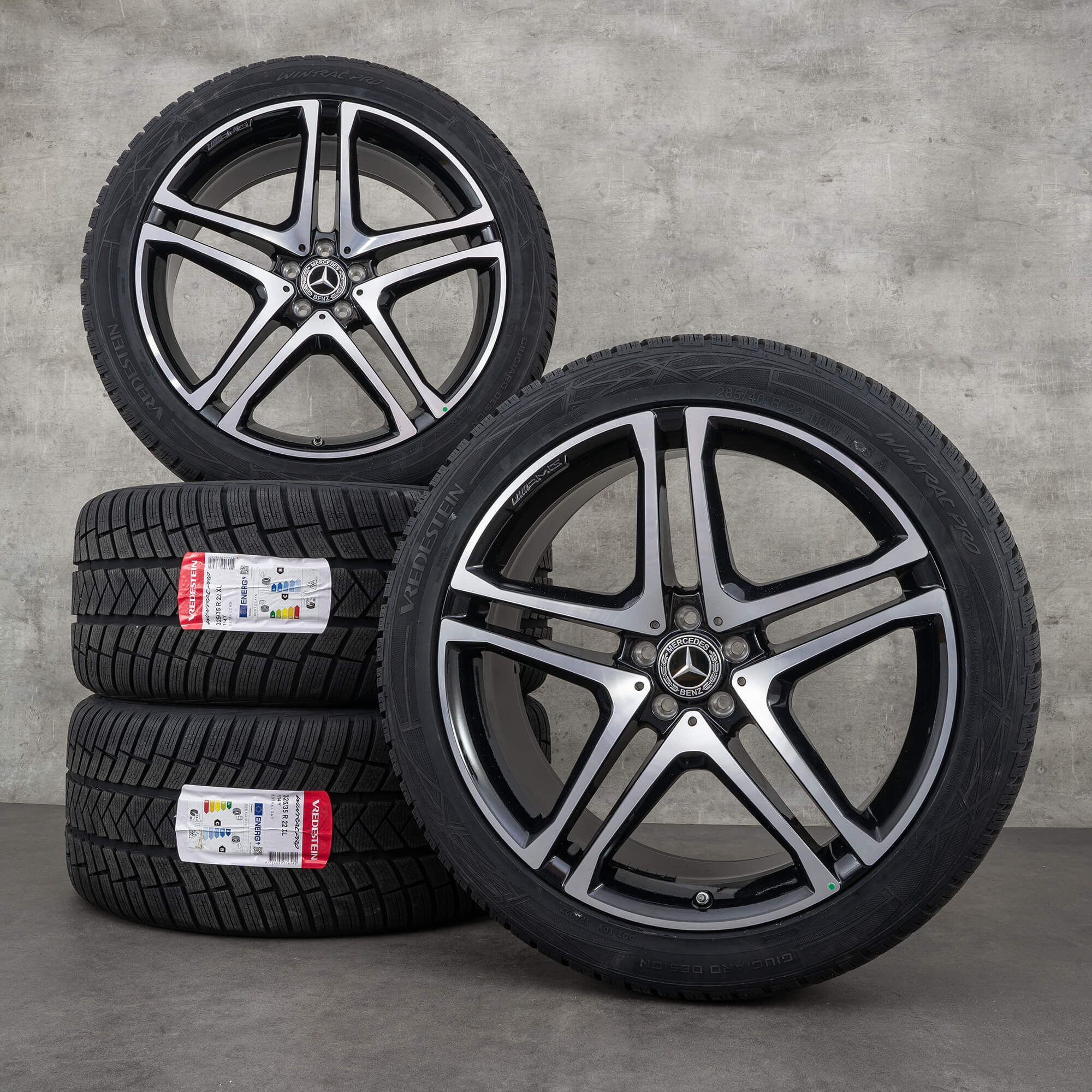 Mercedes Benz 22 tommer AMG fælge GLE Coupé C292 vinterhjul vinterdæk NYHED