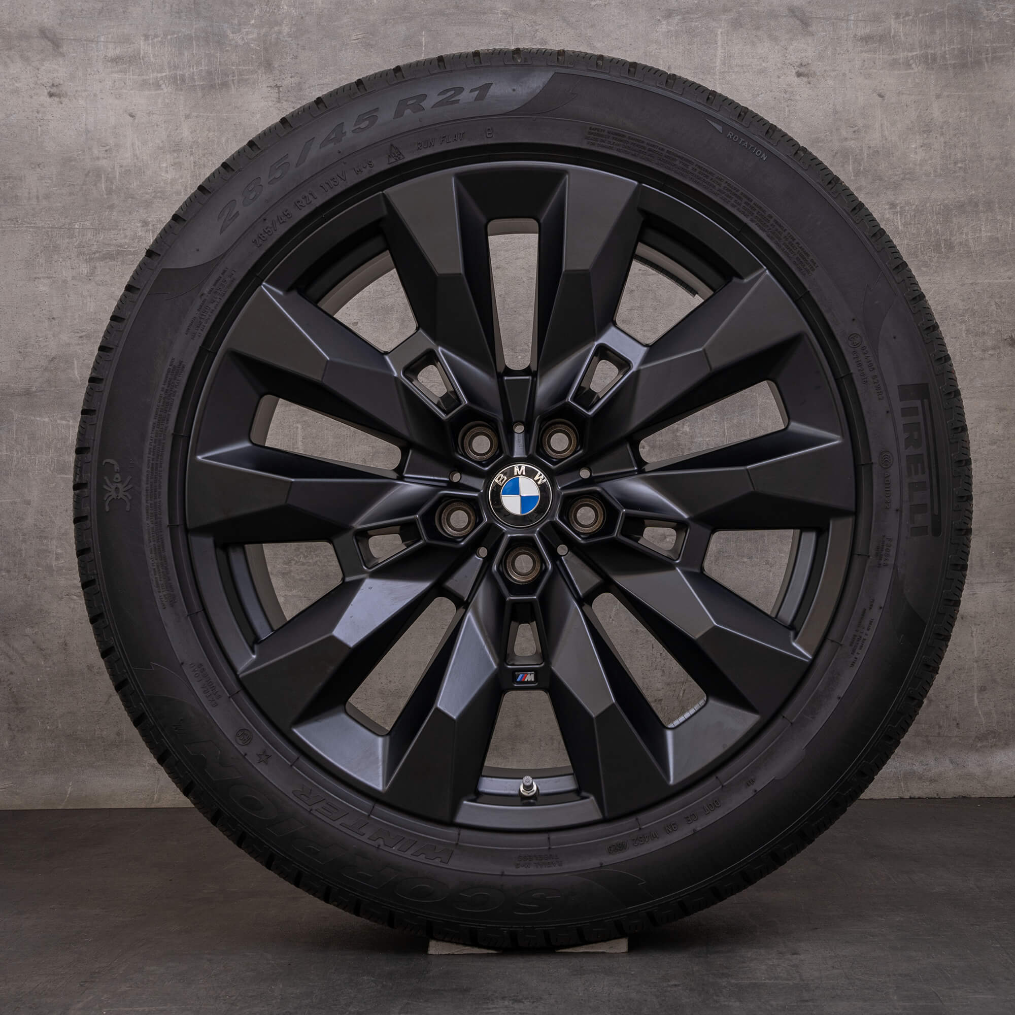 Original BMW XM Winterräder 21 Zoll G09 Felgen Styling 917 M 5A6DE91