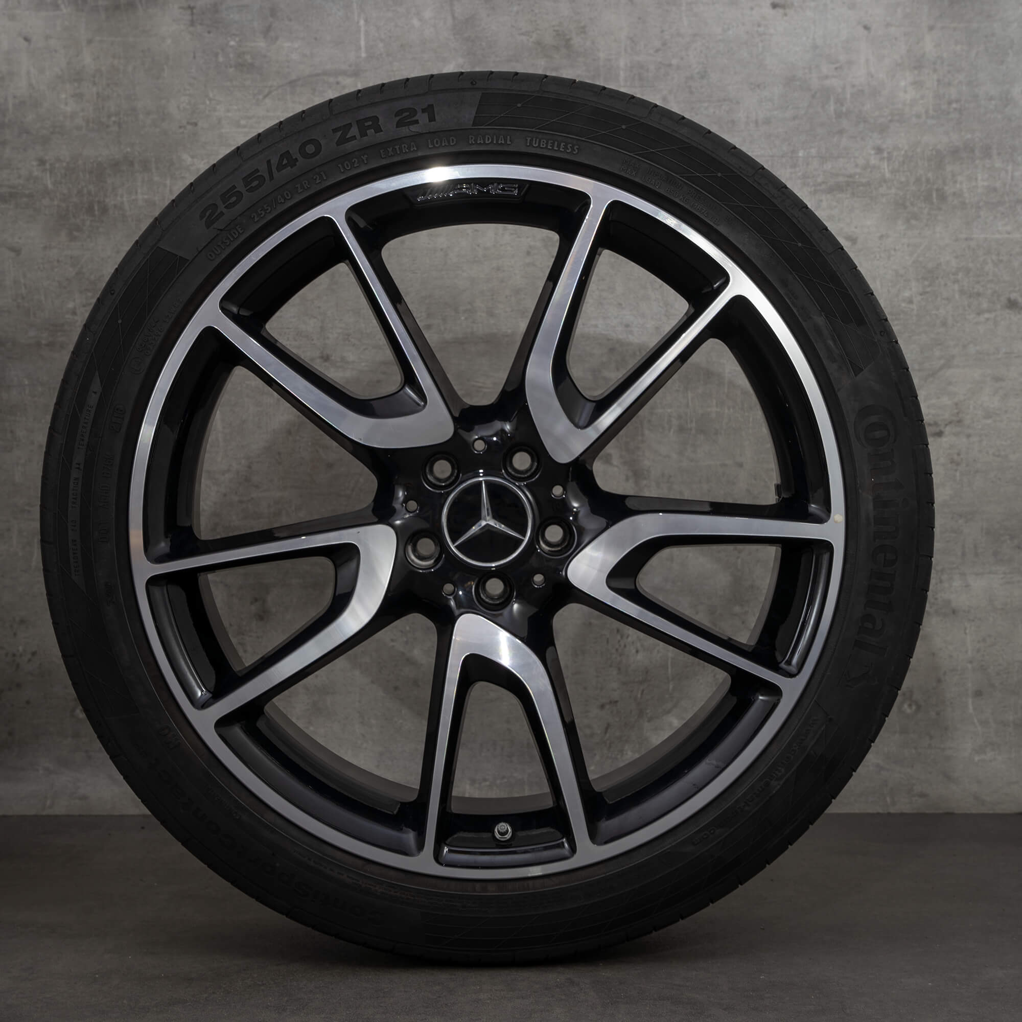 AMG Mercedes GLC 43 AMG X253 21 tommer alloysfælge fælge sommerdæk