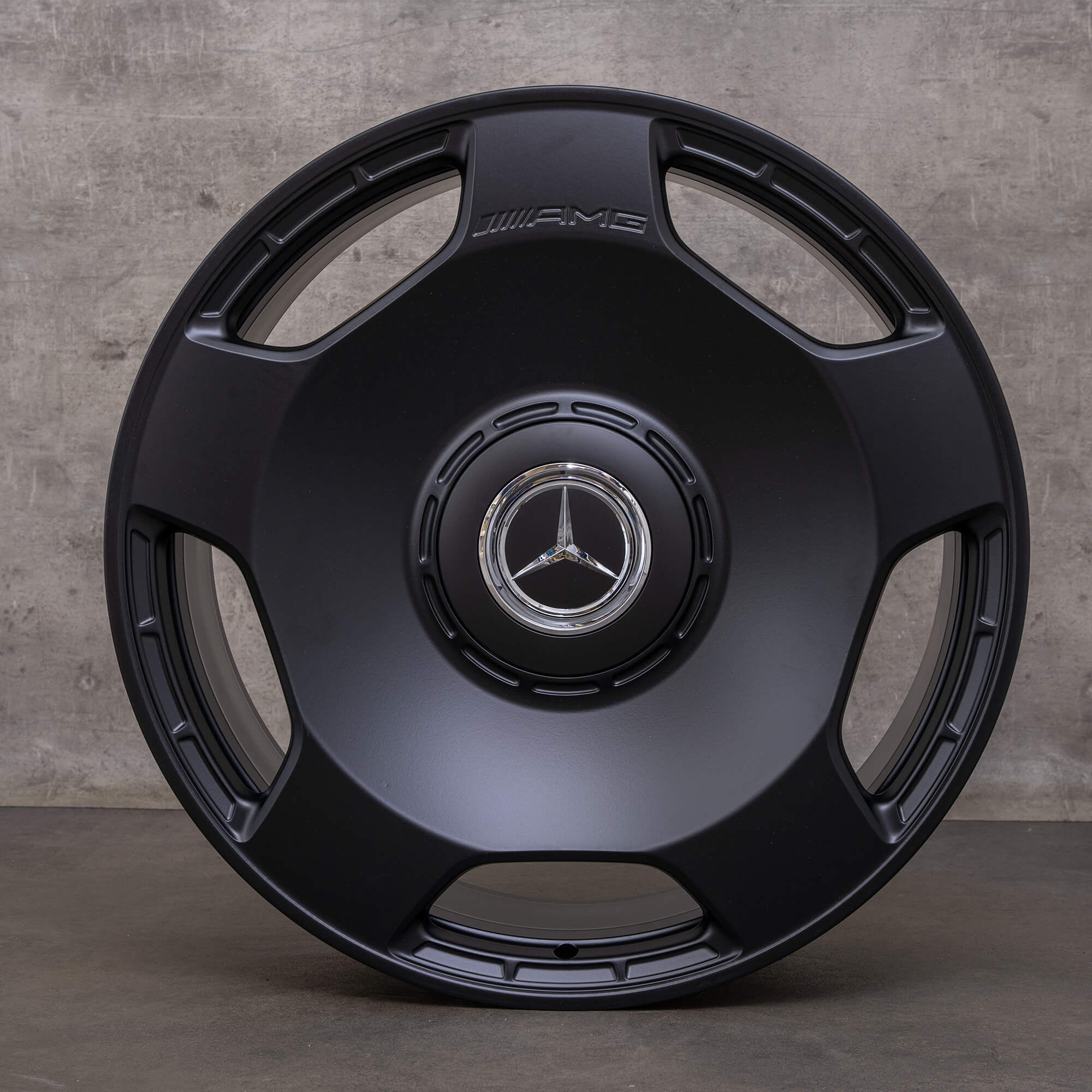 OEM Mercedes Benz G-Class G63 AMG rims 22 inch W463 W465 A4634014100 black matt NEW