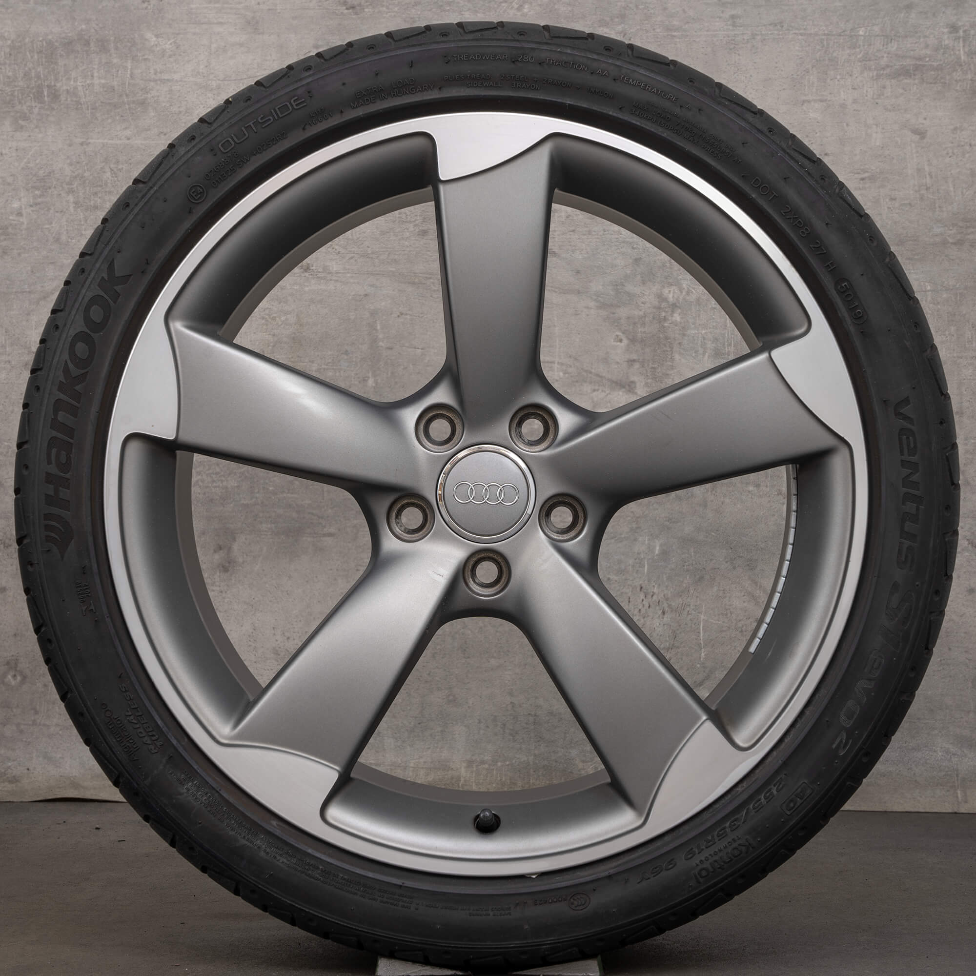 Audi A4 S4 B8 summer tires 19 inch rotor rims wheels 8K0601025AR
