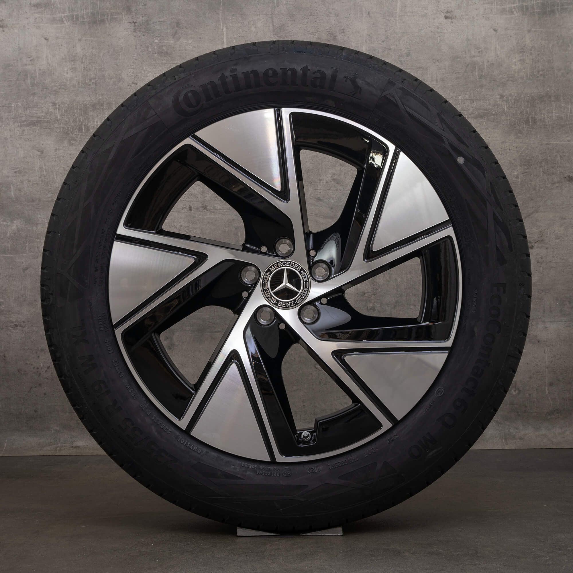 Oryginał Mercedes Benz GLC felgi 19 cali X254 C254 koła letnie A2544015200 czarne NOWOŚĆ