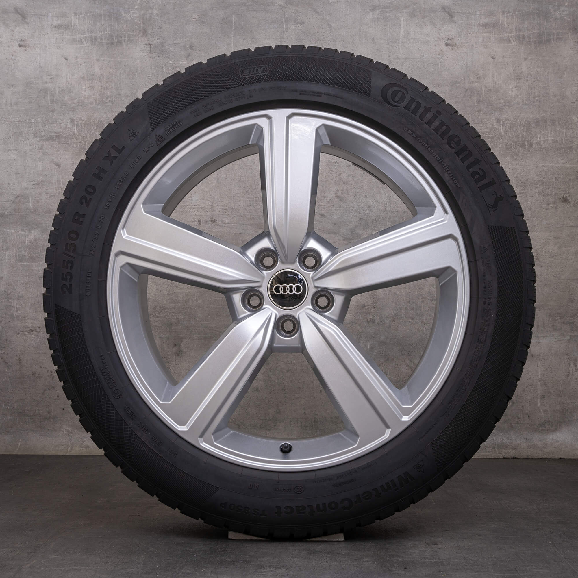 Oryginał Audi e-tron Q8 koła zimowe 20 cali GEN GEA felgi 4KE601025S srebrne