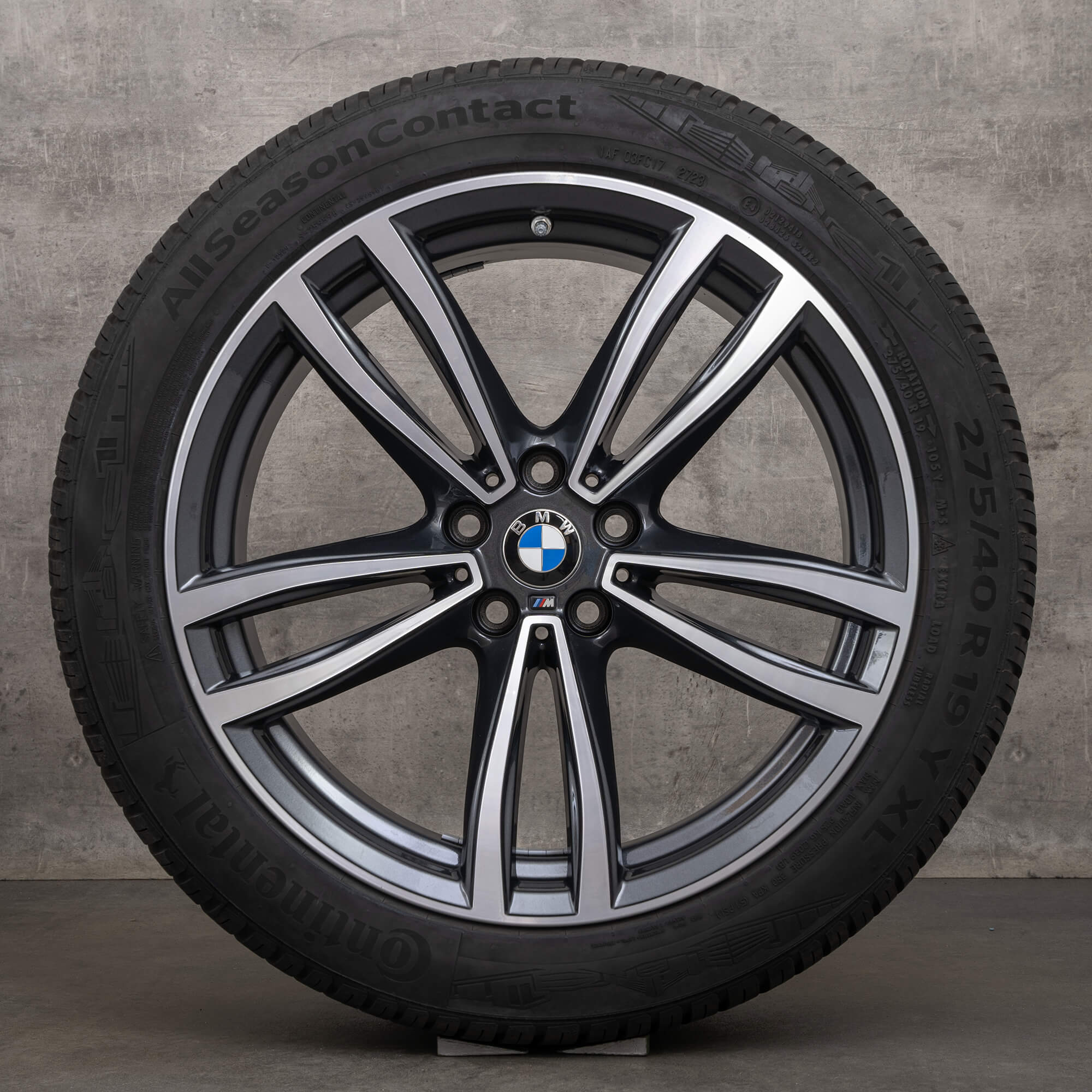 BMW 6er GT G32 7er G11 G12 19 Zoll Ganzjahresreifen Felgen Allwetterreifen 647 M