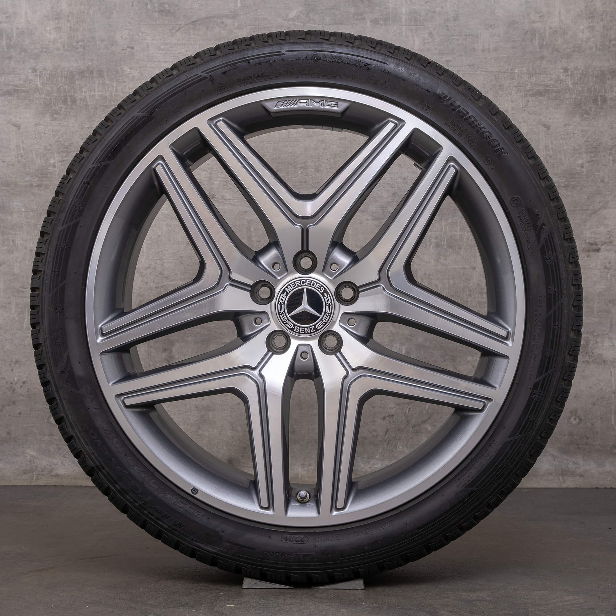 Original Mercedes Benz GLA GLB 35 45 Roues d'hiver 20 pouces X247 H247 Jantes A2474012000 himalaya grey brillant