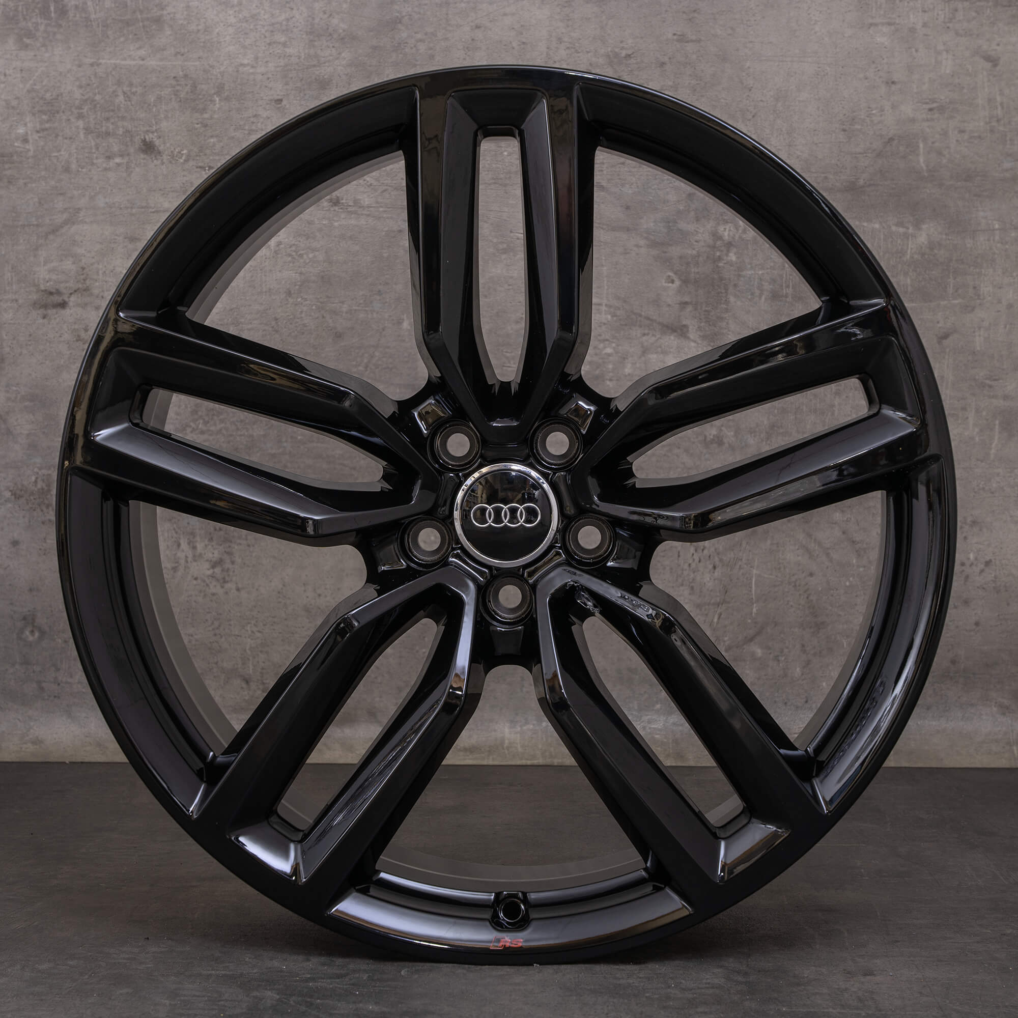 Originali Audi Q5 SQ5 cerchi auto 21 pollici 8R 8R0601025CP nero lucido