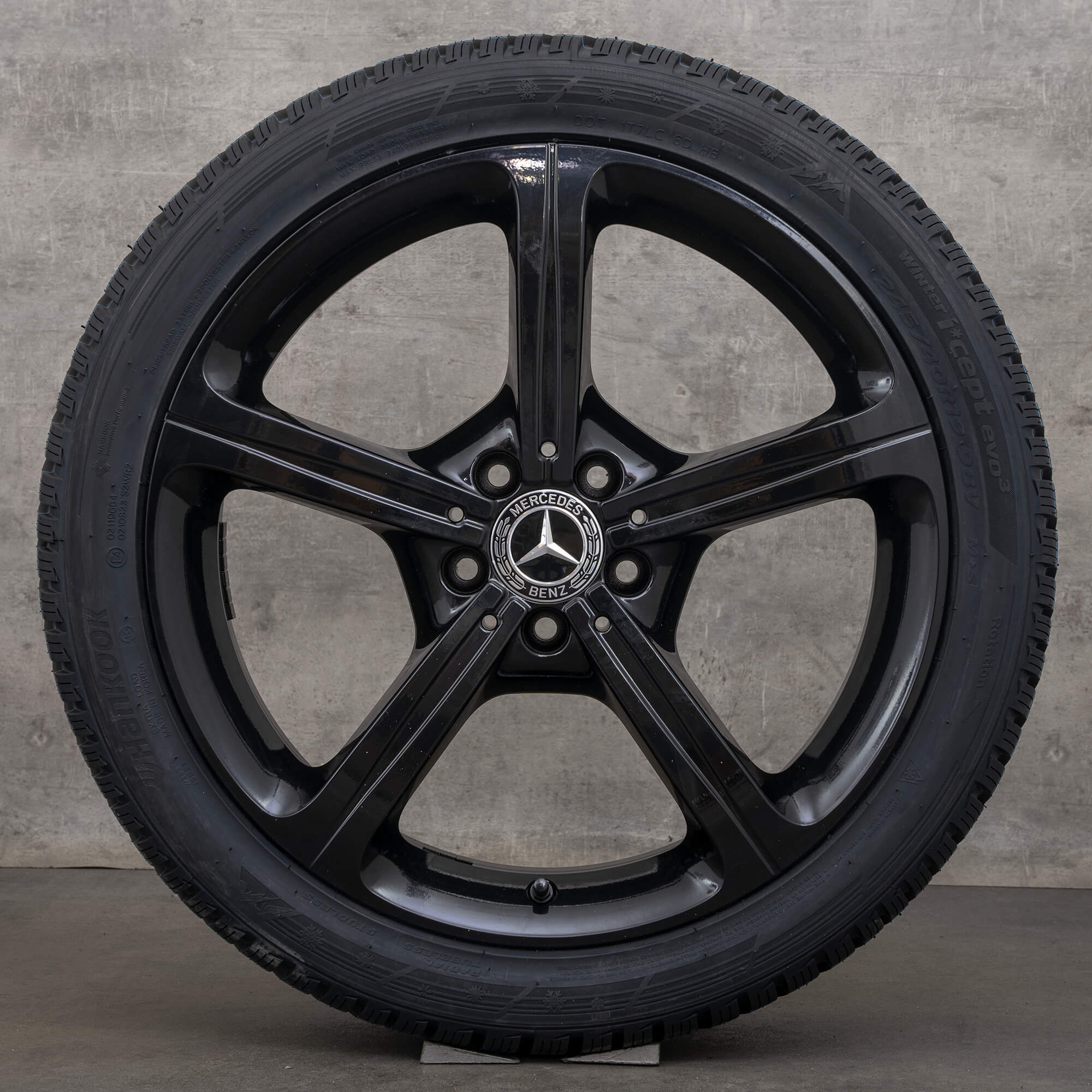 Originální zimní kola Mercedes-Benz CLS 19 palců, disky C257 A2574011000, černé