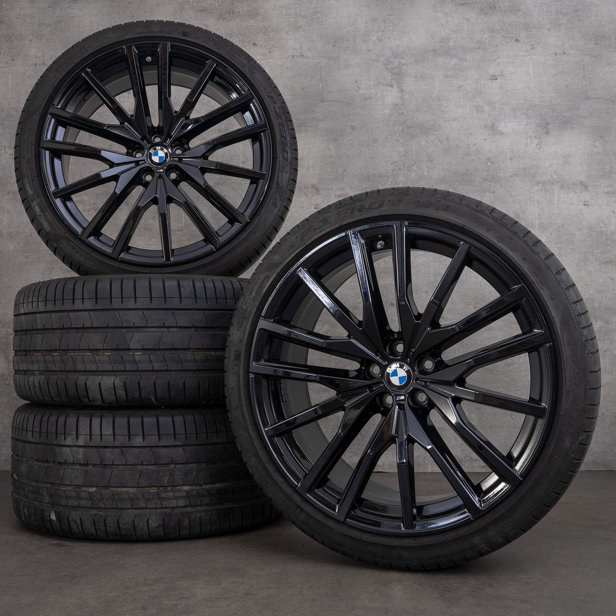 BMW X5 G05 X6 G06 styling 742 M summer wheels 22 inch rims tires