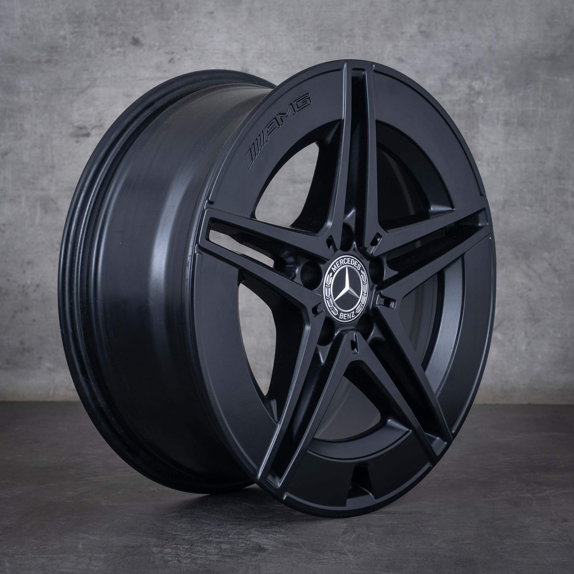 Oryginalał Mercedes Benz Klasa C AMG felga 18 cali W206 S206 A2064011700 czarny mat