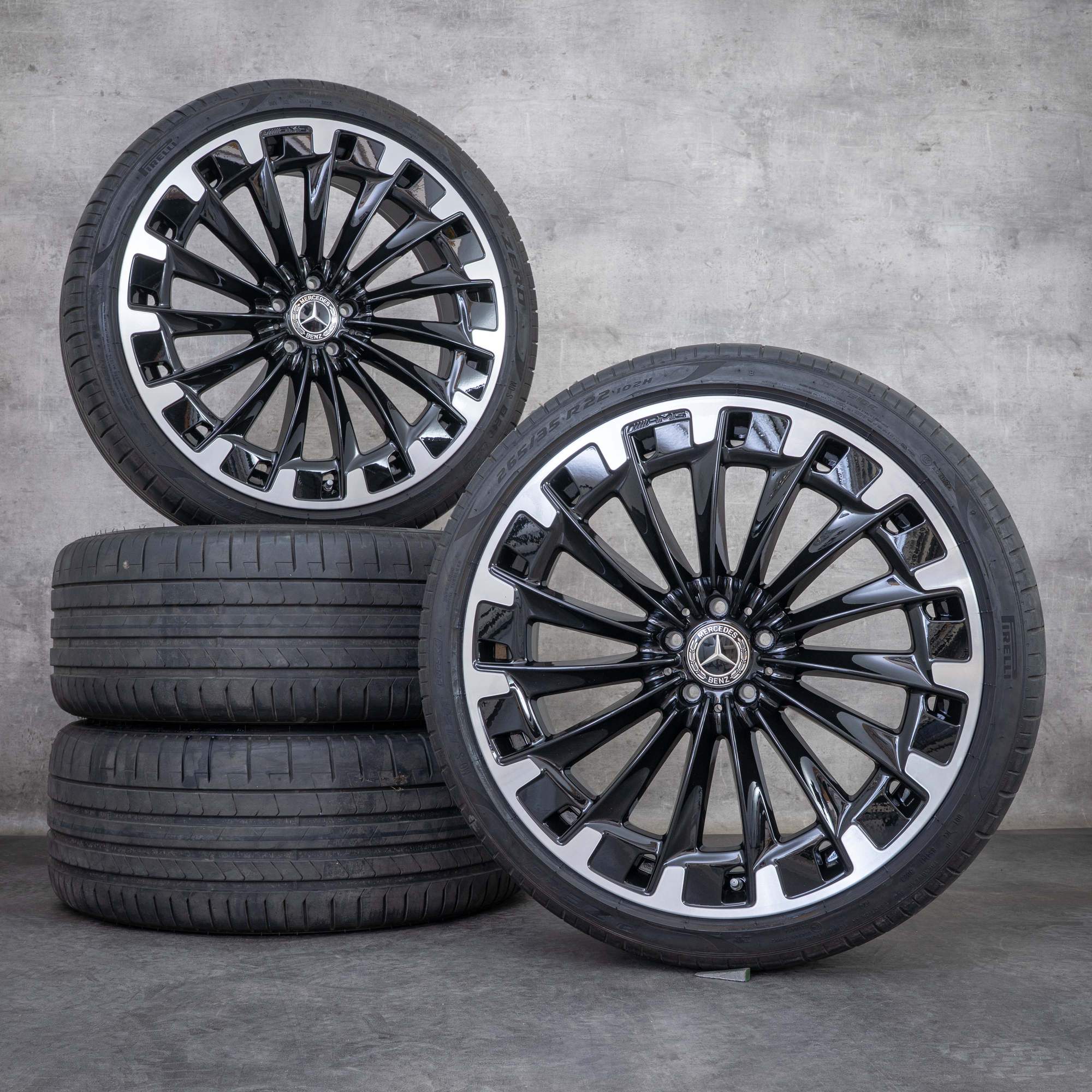 OEM Mercedes Benz EQE AMG rims 22 inch X294 SUV summer wheels ...