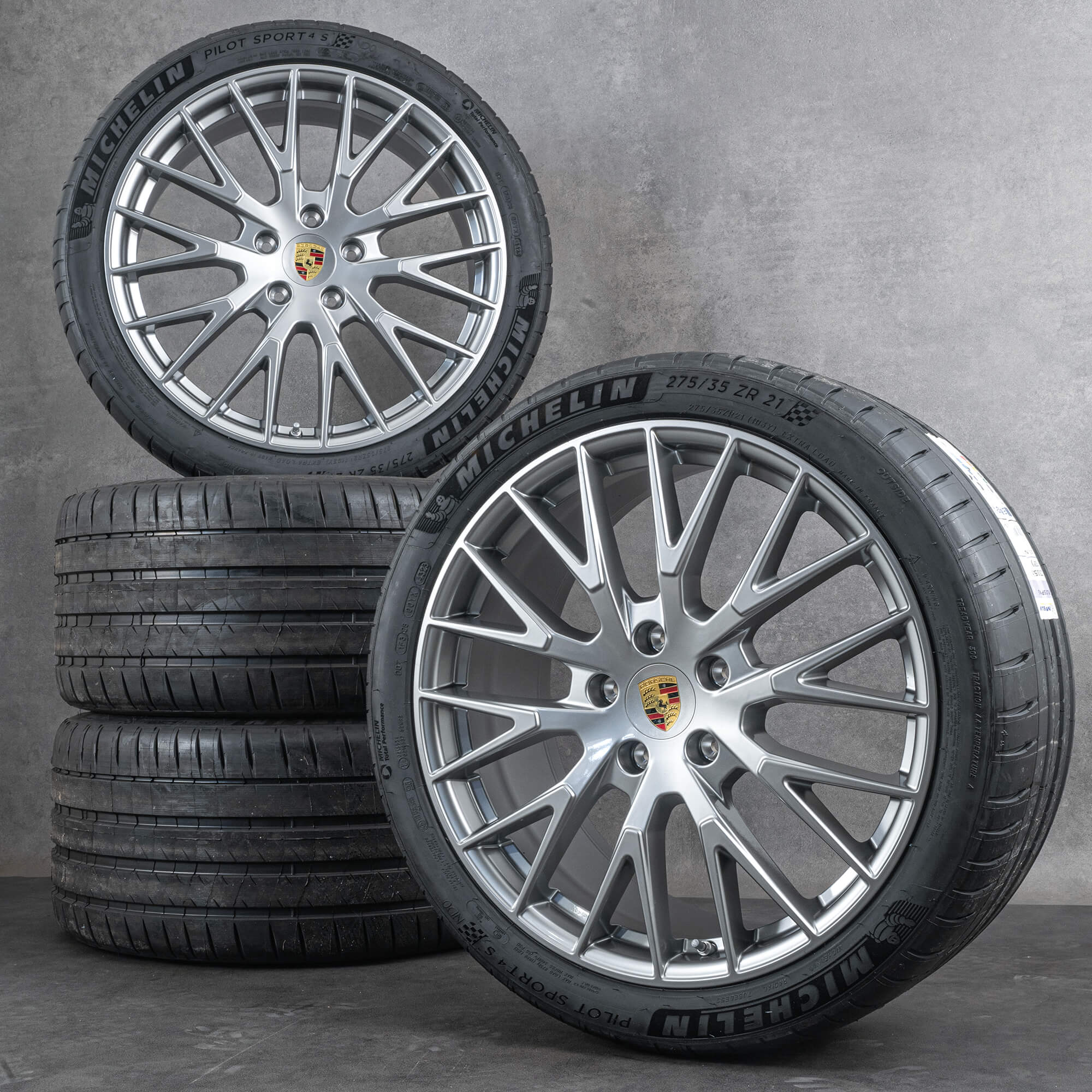 Jantes originais Porsche 21 polegadas Panamera 976 jantes verão pneus de 976044660H