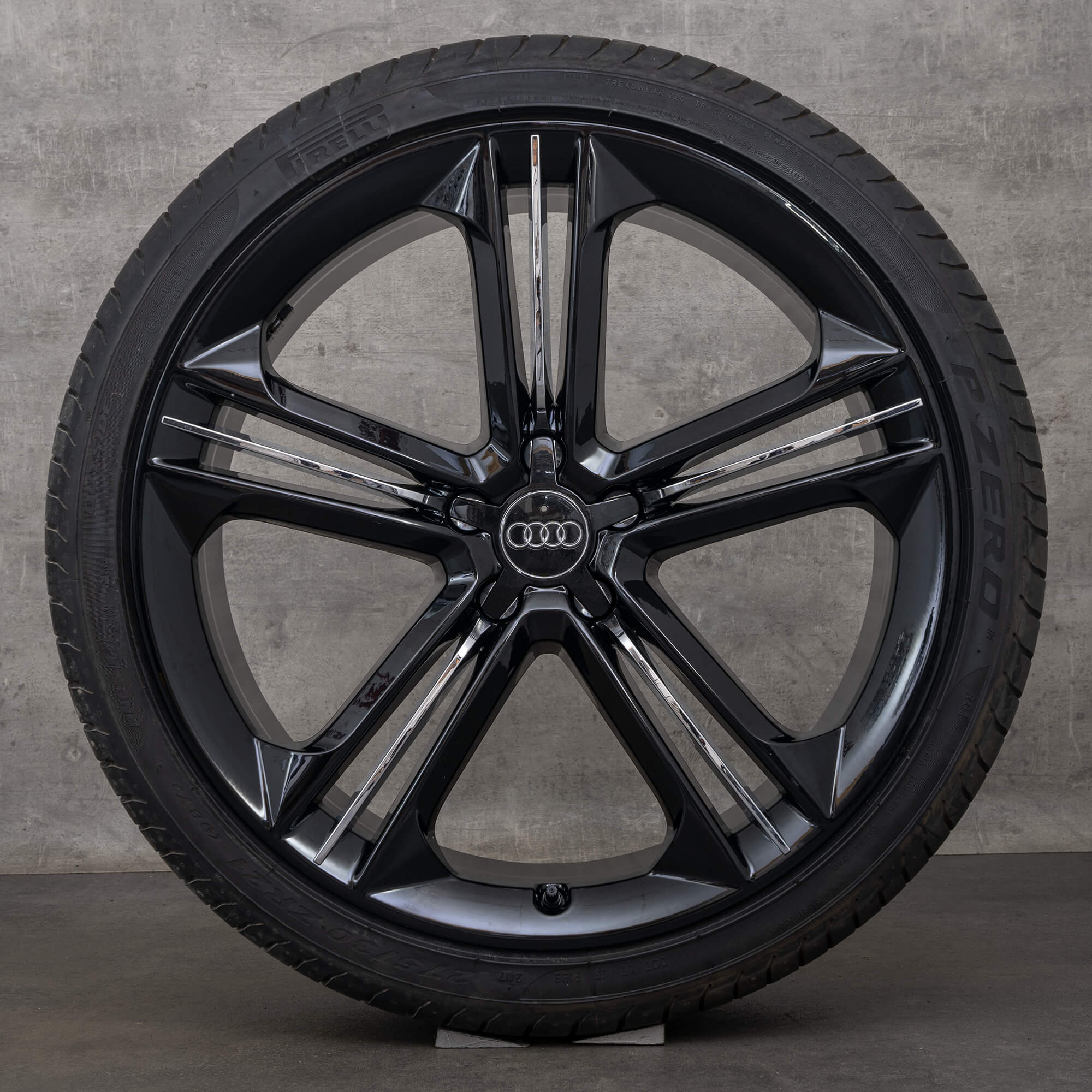 Audi A7 S7 RS7 4G C7 sommerhjul 21 tommer fælge sommerdæk 4H0601025BM Trias