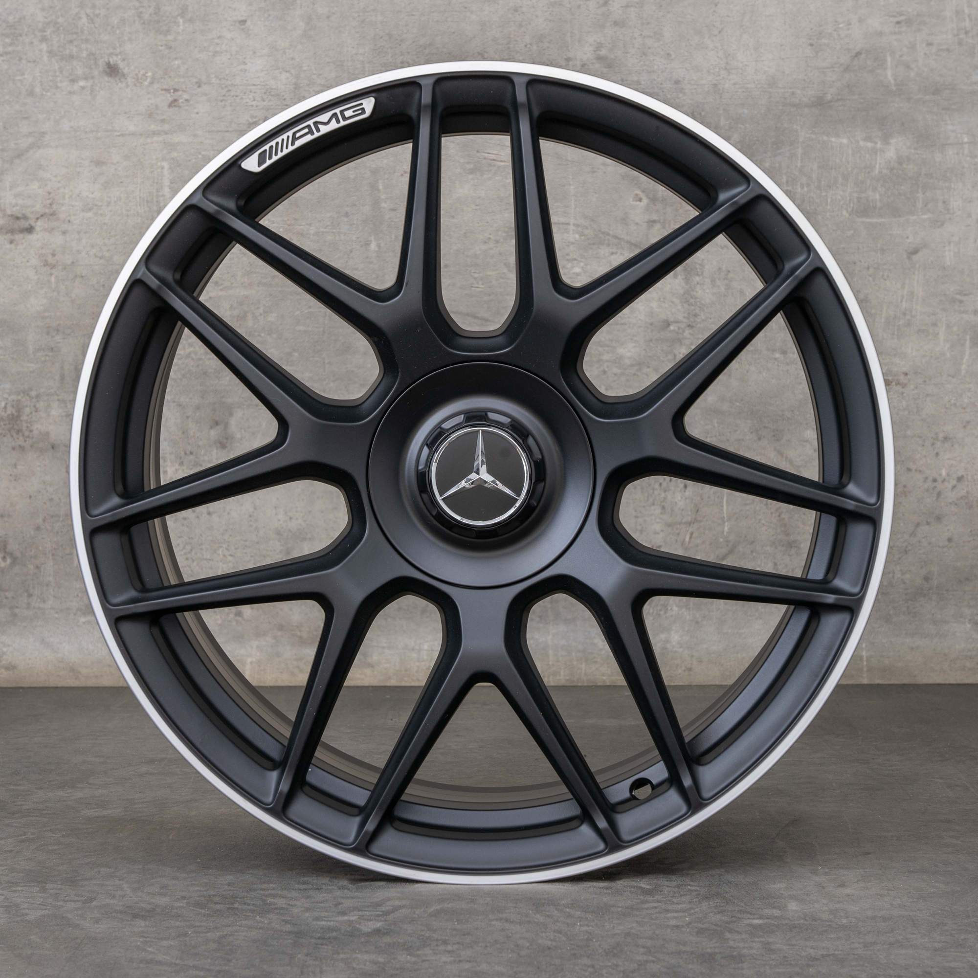 Original Mercedes Benz A-Klasse A 45 CLA 45 AMG Felgen 19 Zoll W177 X118 C118 A1774012500 schwarz matt glanzgedreht NEU
