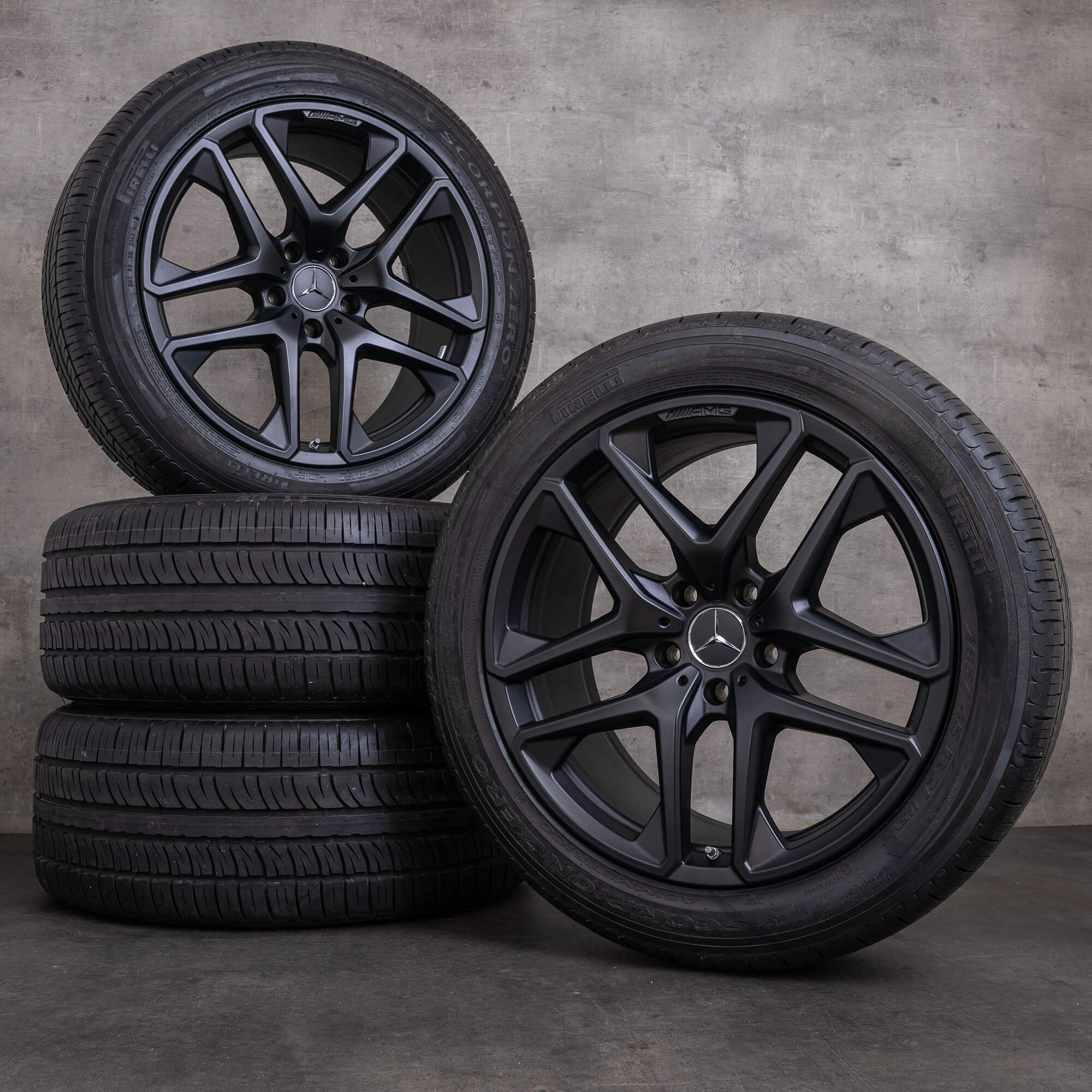 OEM Mercedes Benz G-Class G63 AMG rims 21 inch W463A W465 summer