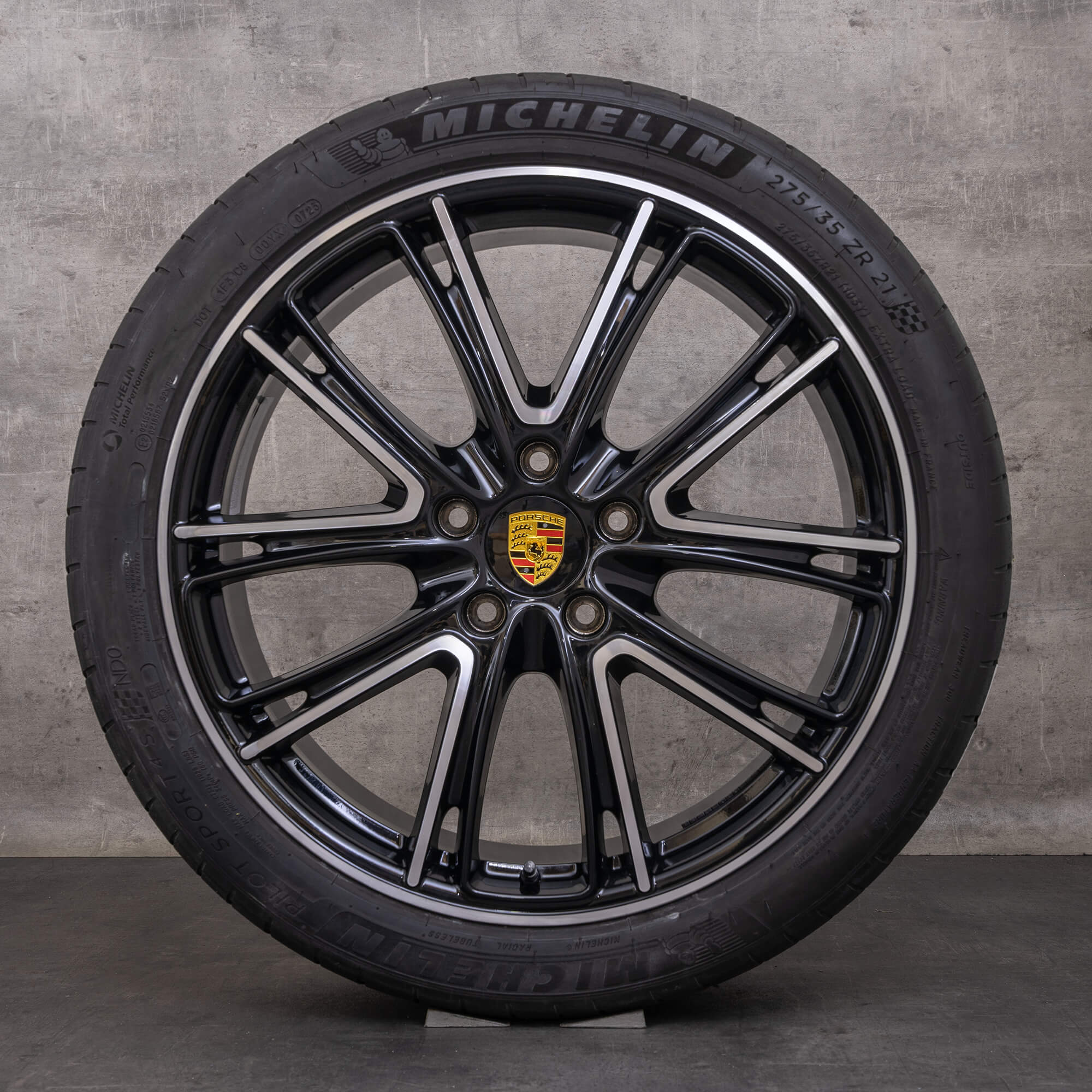 Jante originale Porsche 971 G2 G2II 21 inch Panamera Turbo S GTS 4S Hybrid anvelope vara Exclusiv