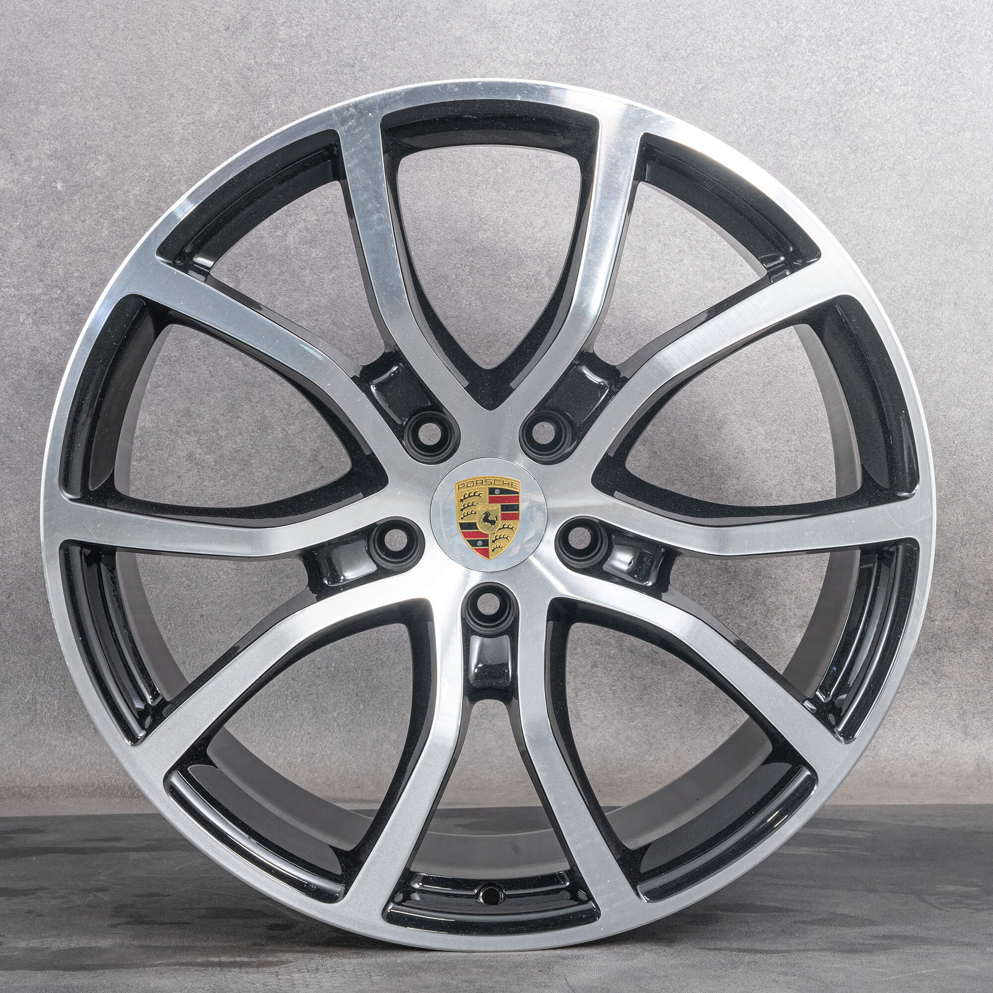 1x Cerchio originale Porsche 21 pollici Cayenne 9Y3601025BN Coup 11Jx21 ET49