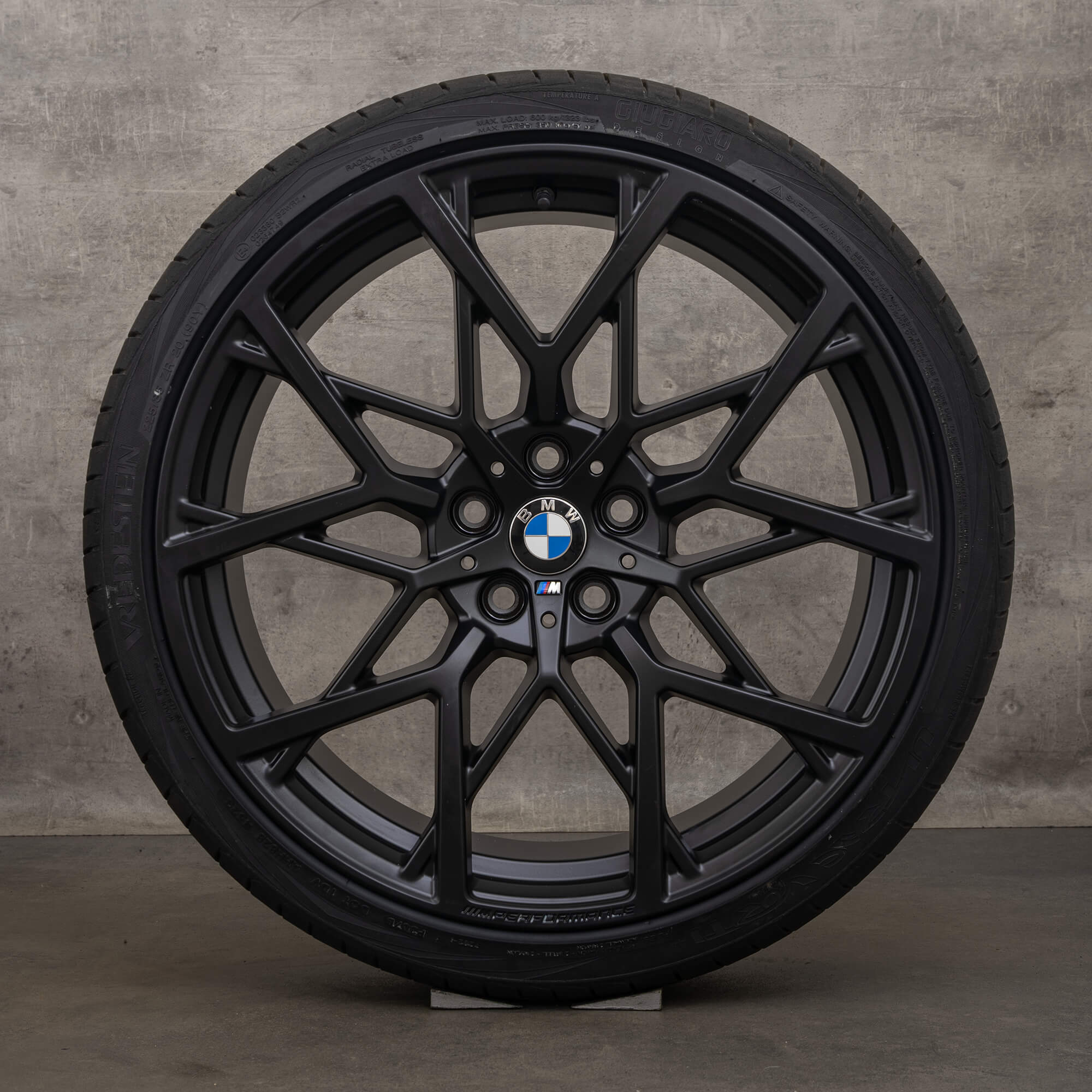 Originele BMW 3 Serie G20 G21 20 inch velgen 795 M zomerwielen 6893514 6893515 aluminium zwart