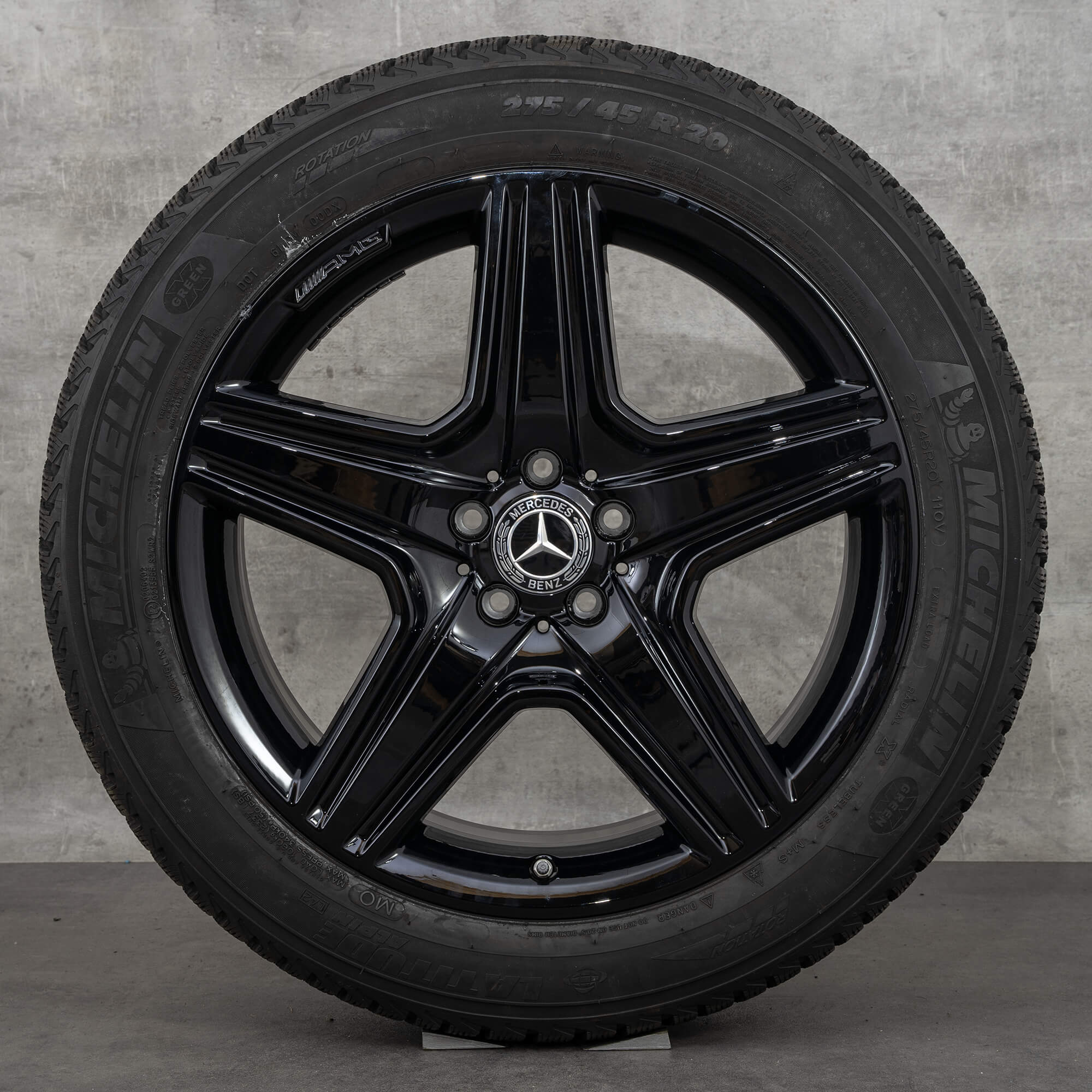 AMG 20 Zoll Mercedes Benz Felgen GL W166 X166 Winterreifen A1664012202