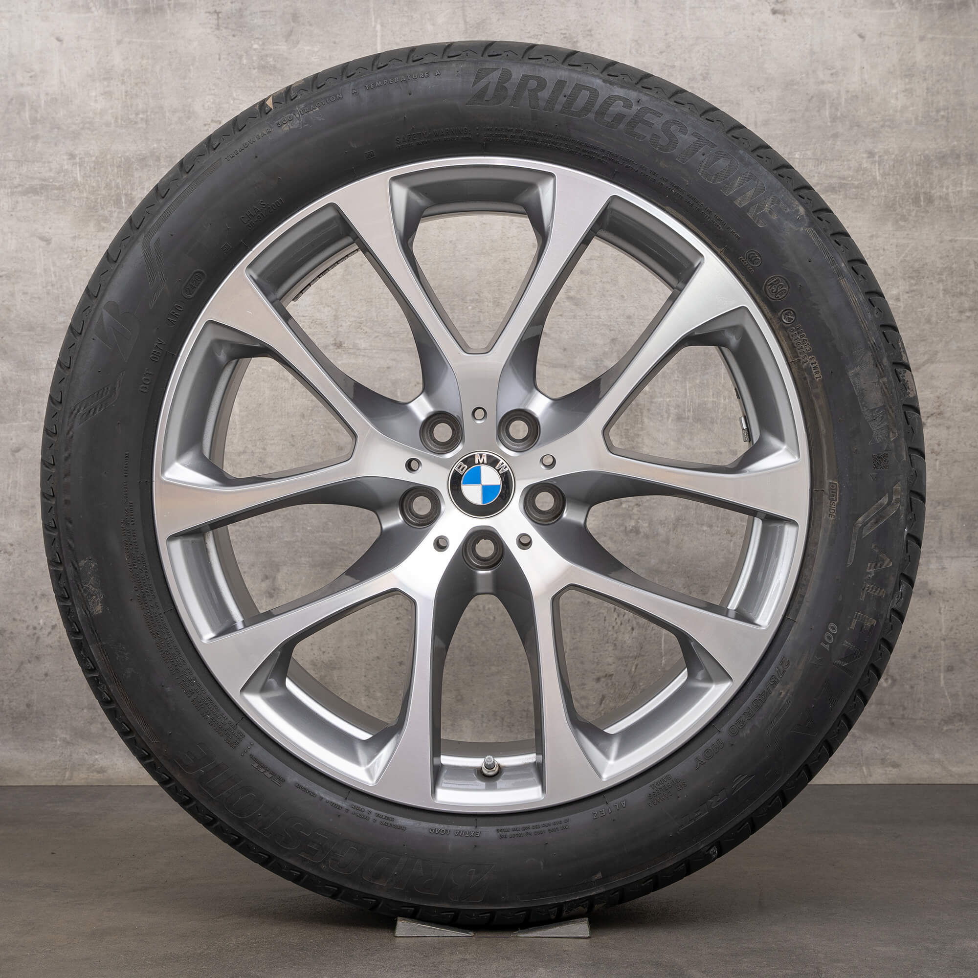 BMW X5 G05 X6 G06 summer tires wheels 20 inch rims 738 6883757 6883758