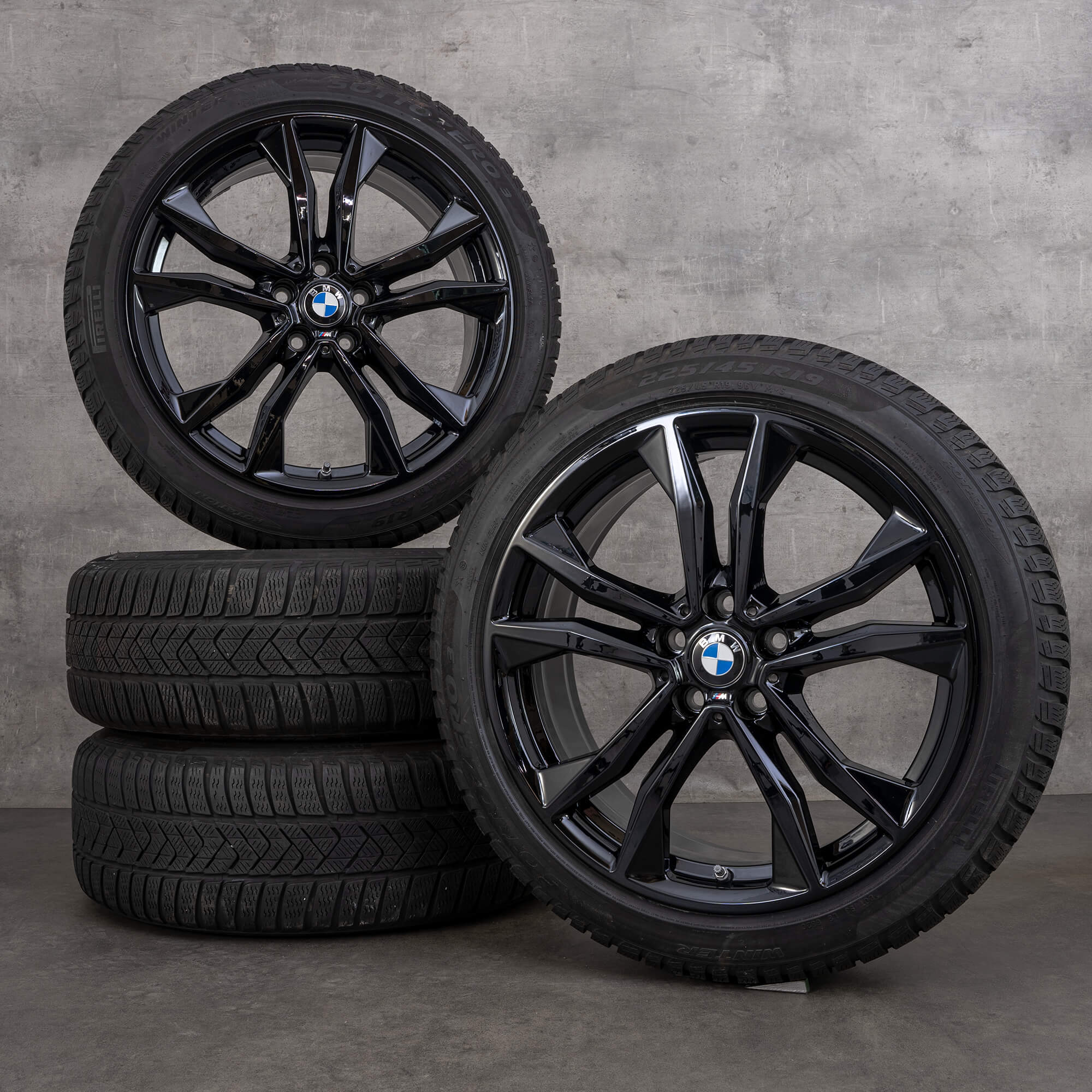 BMW 19 pouces jantes X1 F48 X2 F39 Styling 715 M pneus d'hiver 8008616