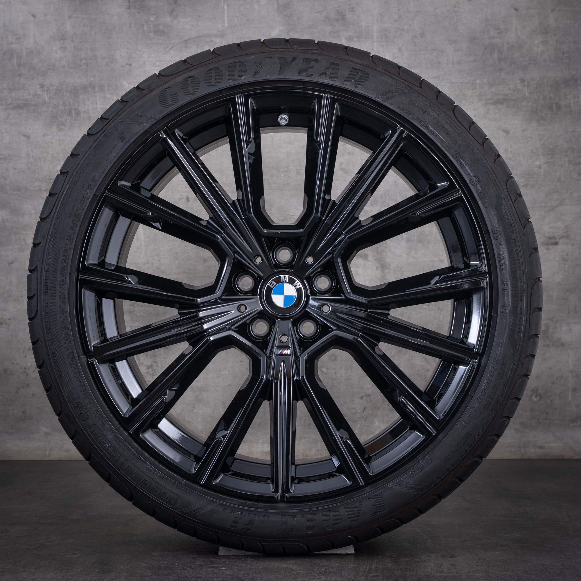 OEM BMW 6 Series 7 Series 20inch G32 GT Gran Turismo G11 G12 summer wheels Styling 817 M 8745914 8745915 Gloss Black