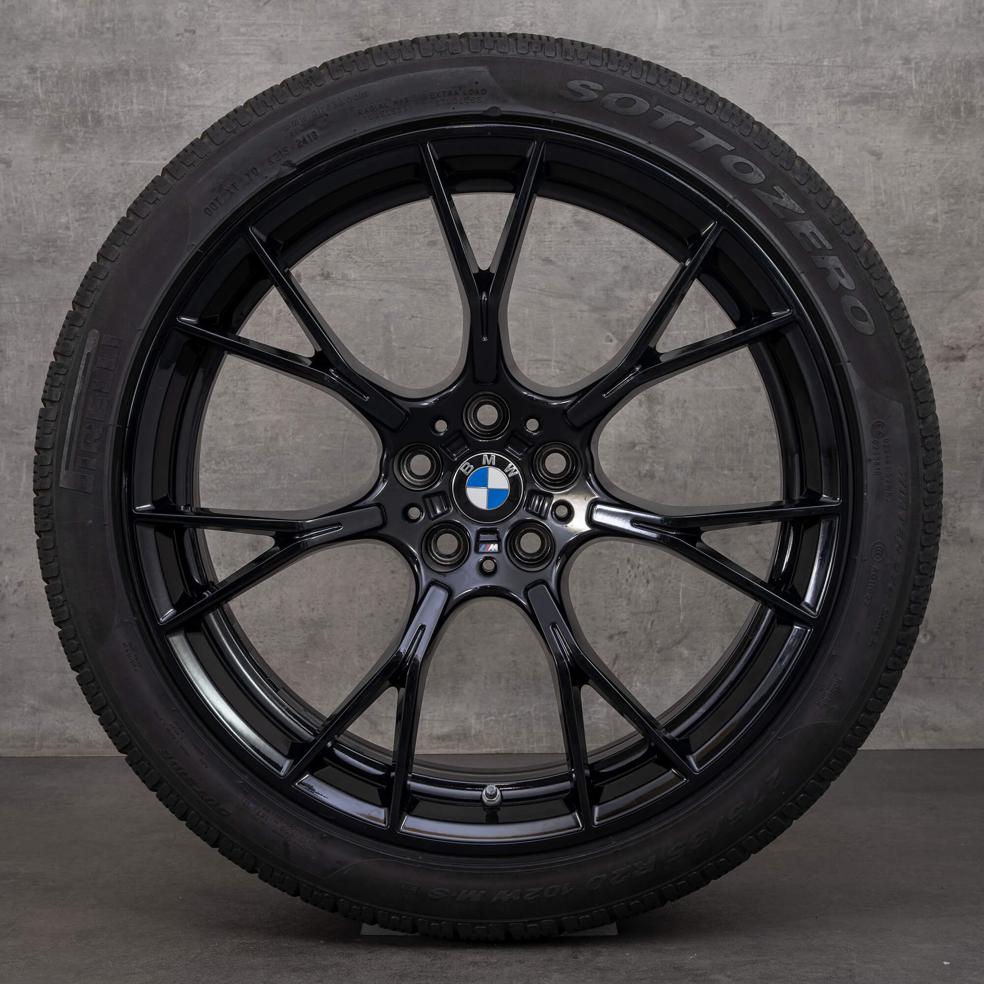 BMW 20 inch rims M5 F90 M8 F91 F92 winter tires wheels styling M789
