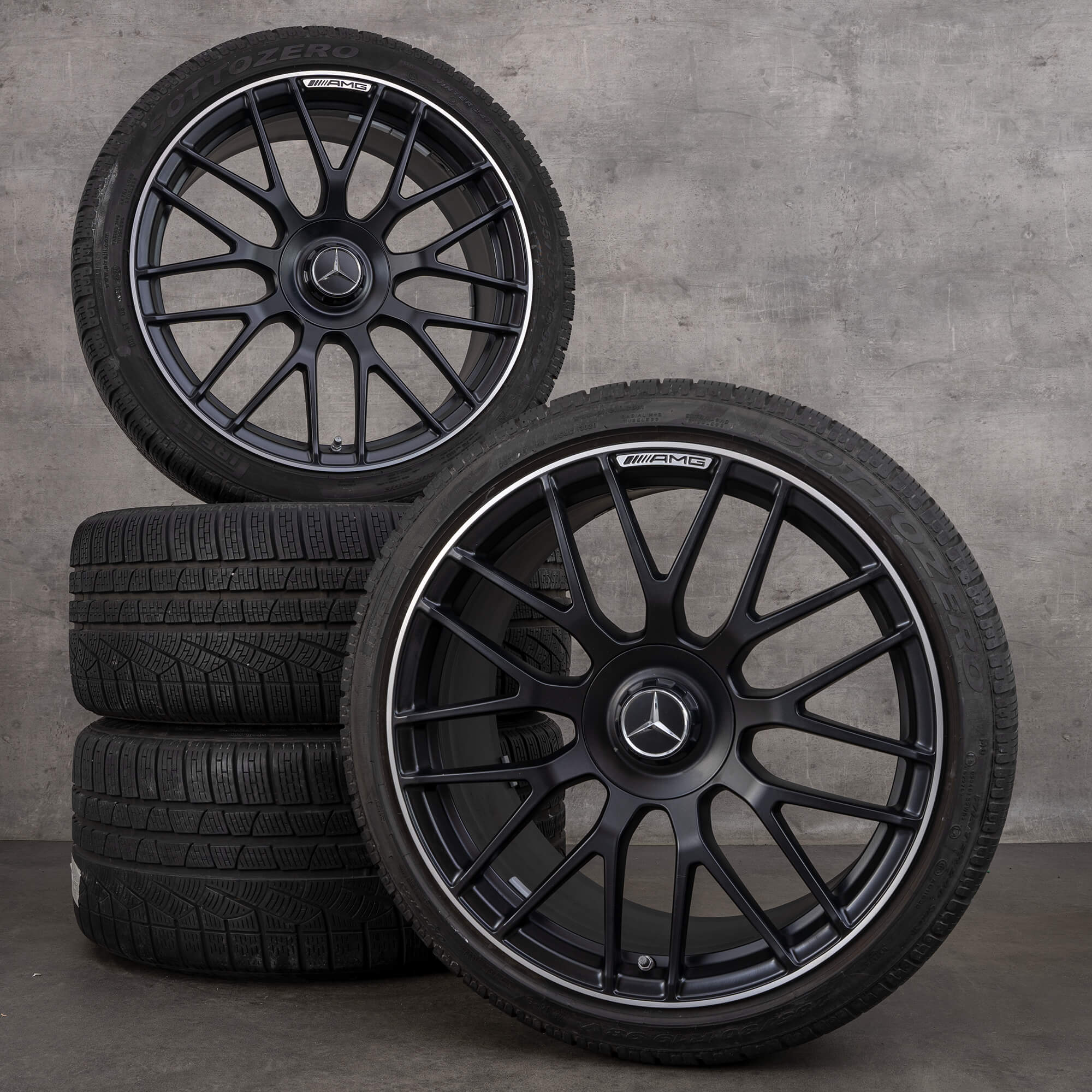 AMG 19 inch Mercedes Benz rims C63 & S C205 A205 winter wheels tires