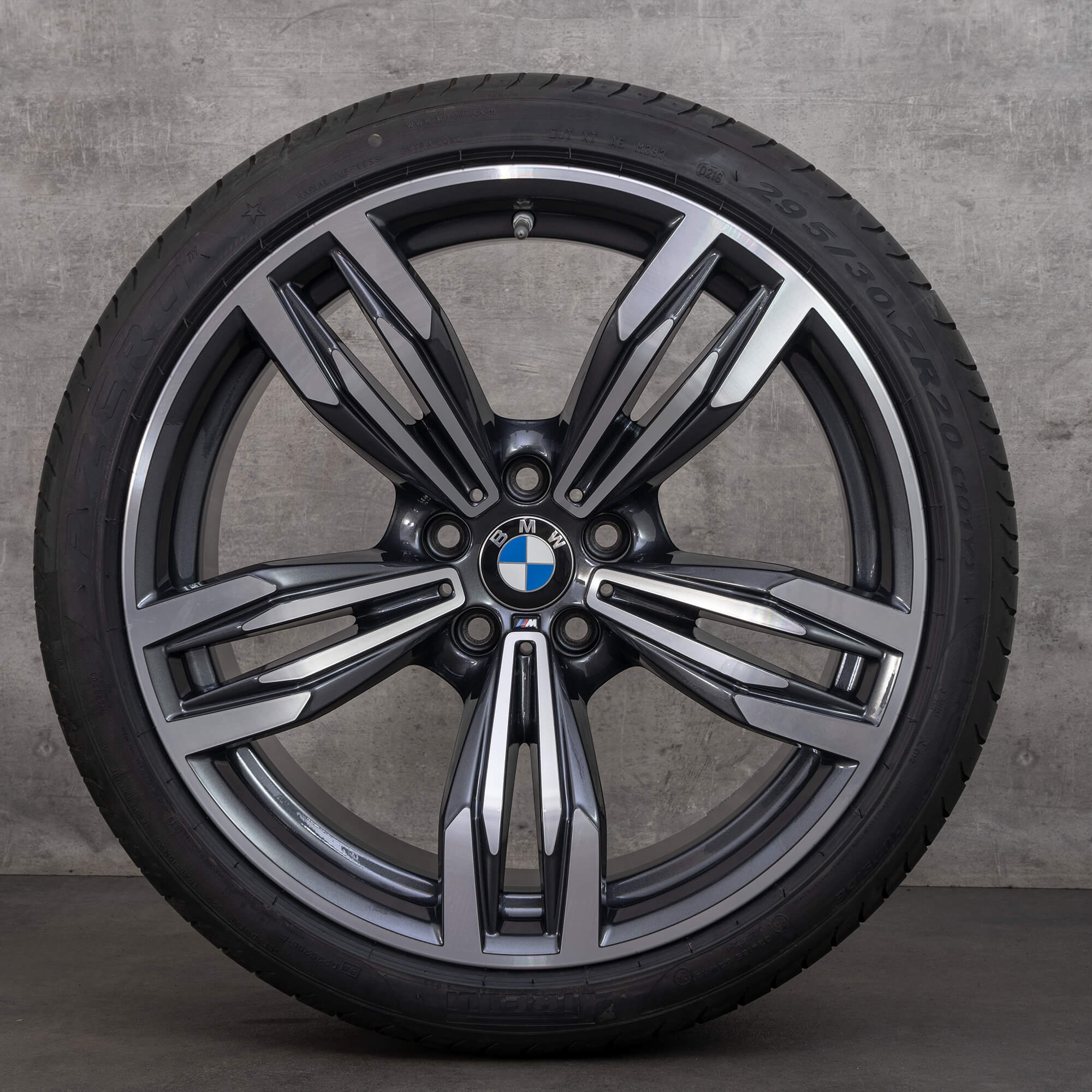 BMW M6 F12 F13 ruedas de verano 20 pulgadas neumáticos llantas estilo M 433