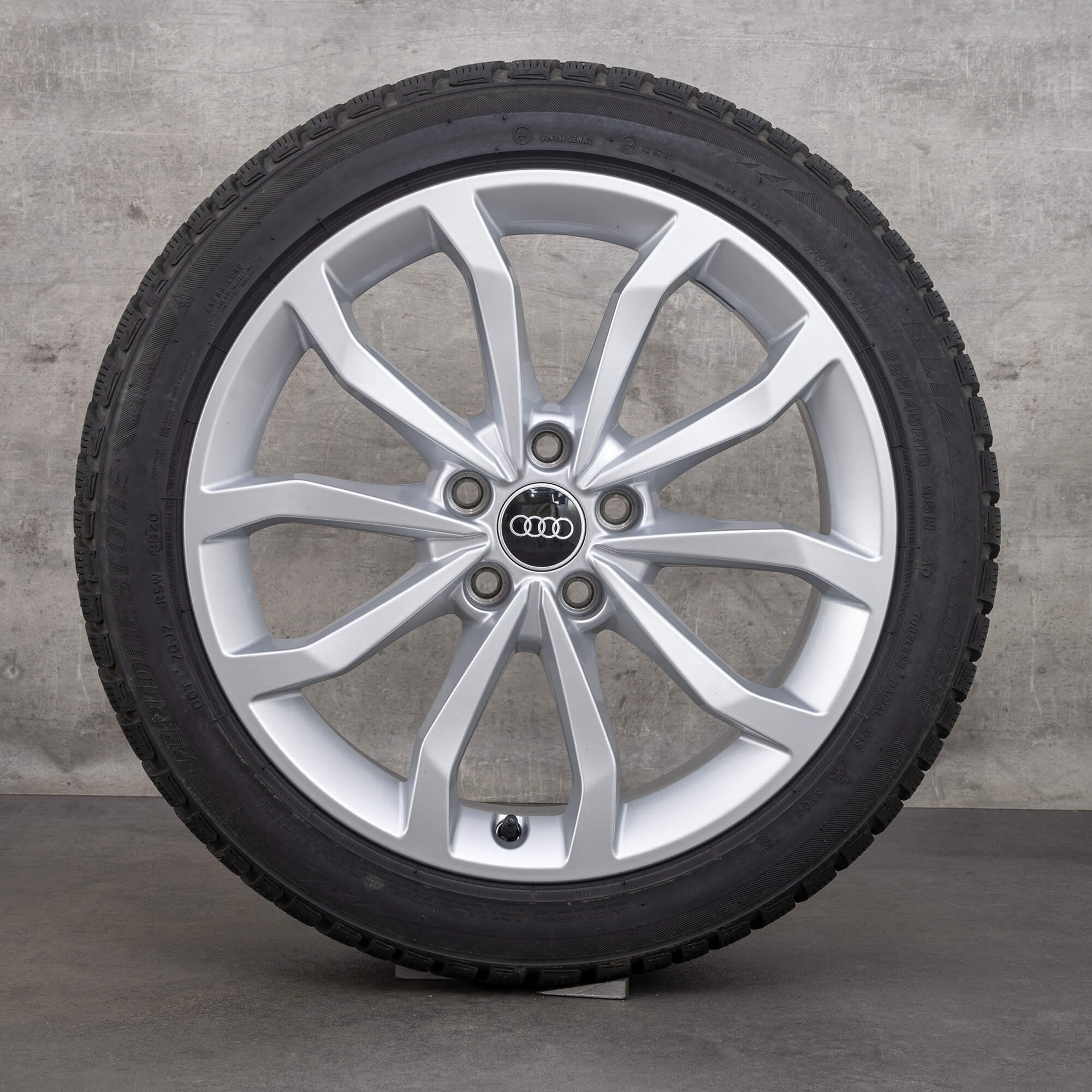 Audi 18 inch rims A4 S4 B9 8W winter tires wheels 8W0601025ED 7 mm