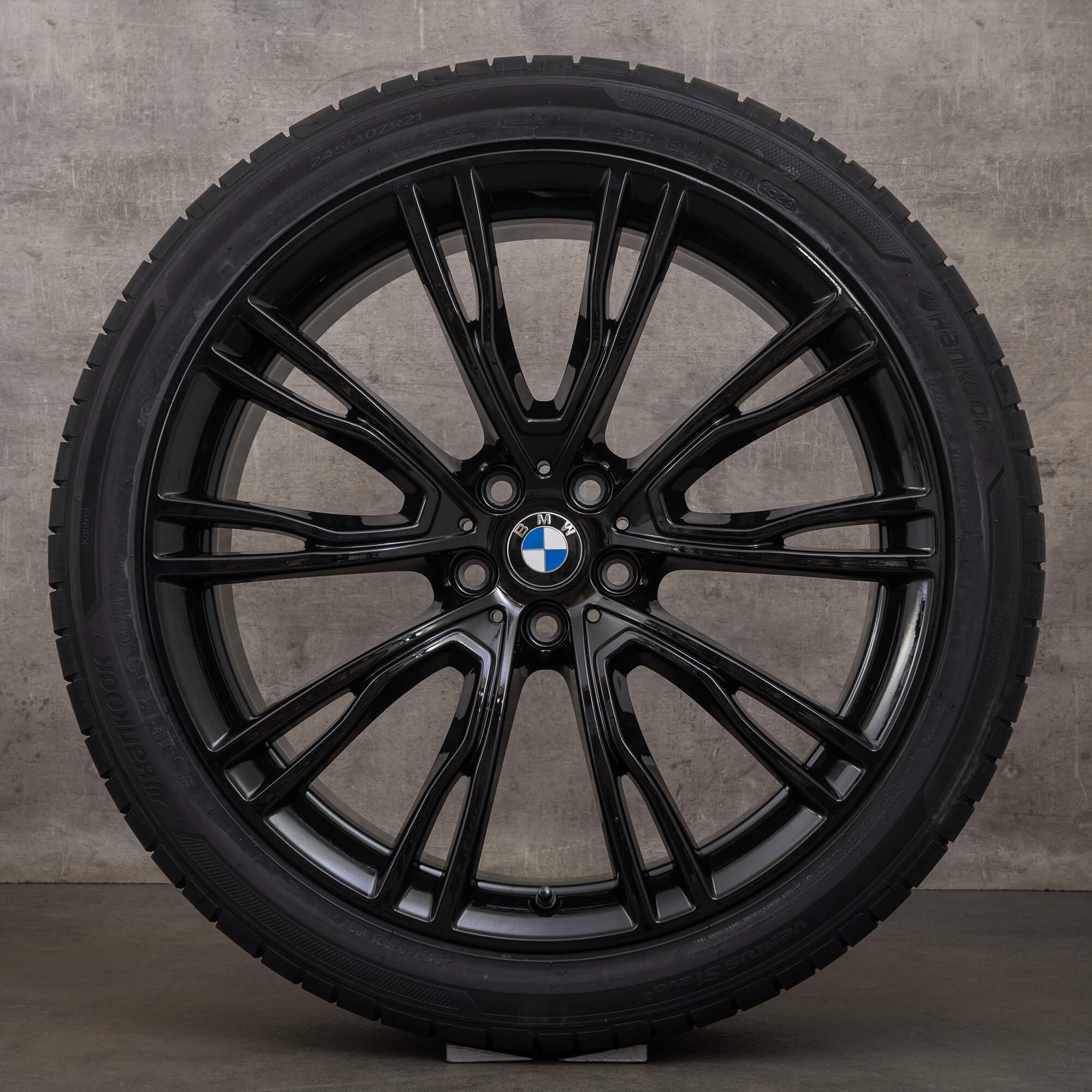 Original BMW X3 G01 X4 G02 summer wheels 21 inch rims tires