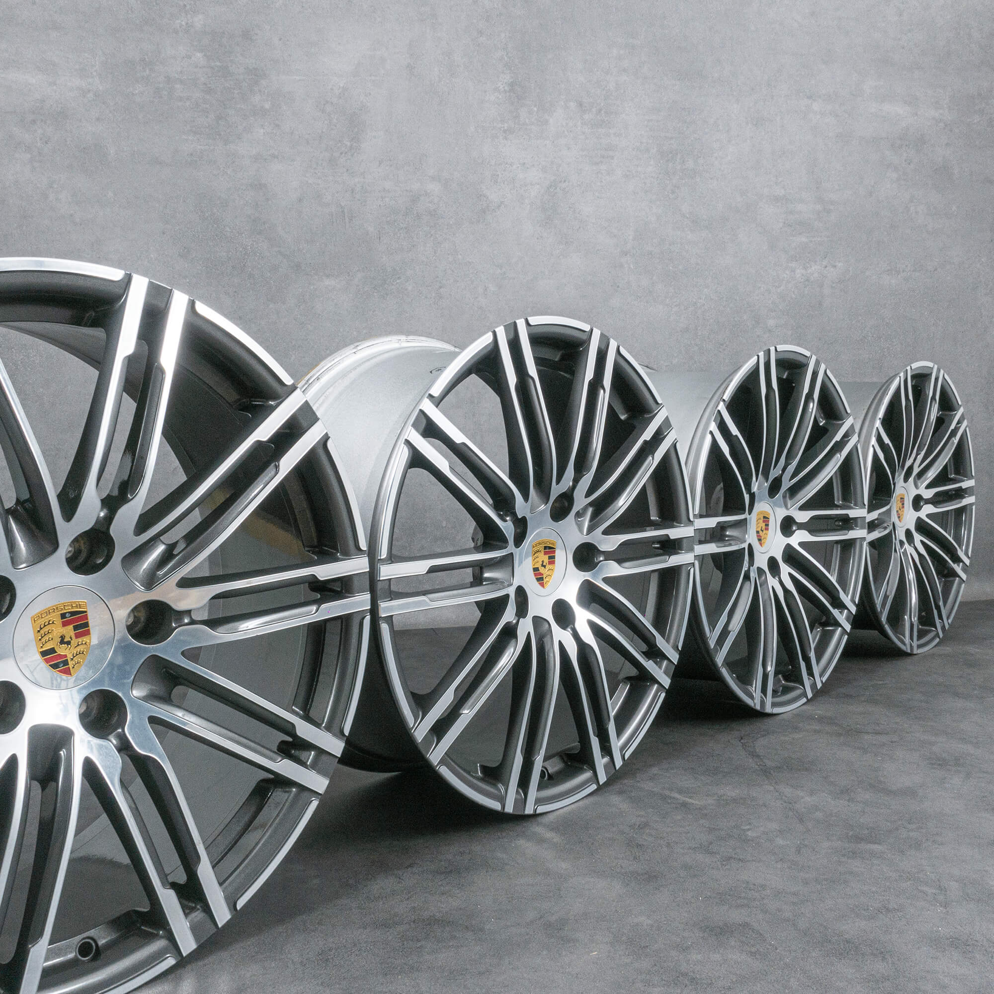 Originele Porsche 20 inch 991 Turbo III velgen 99136216106 99136216109 11J