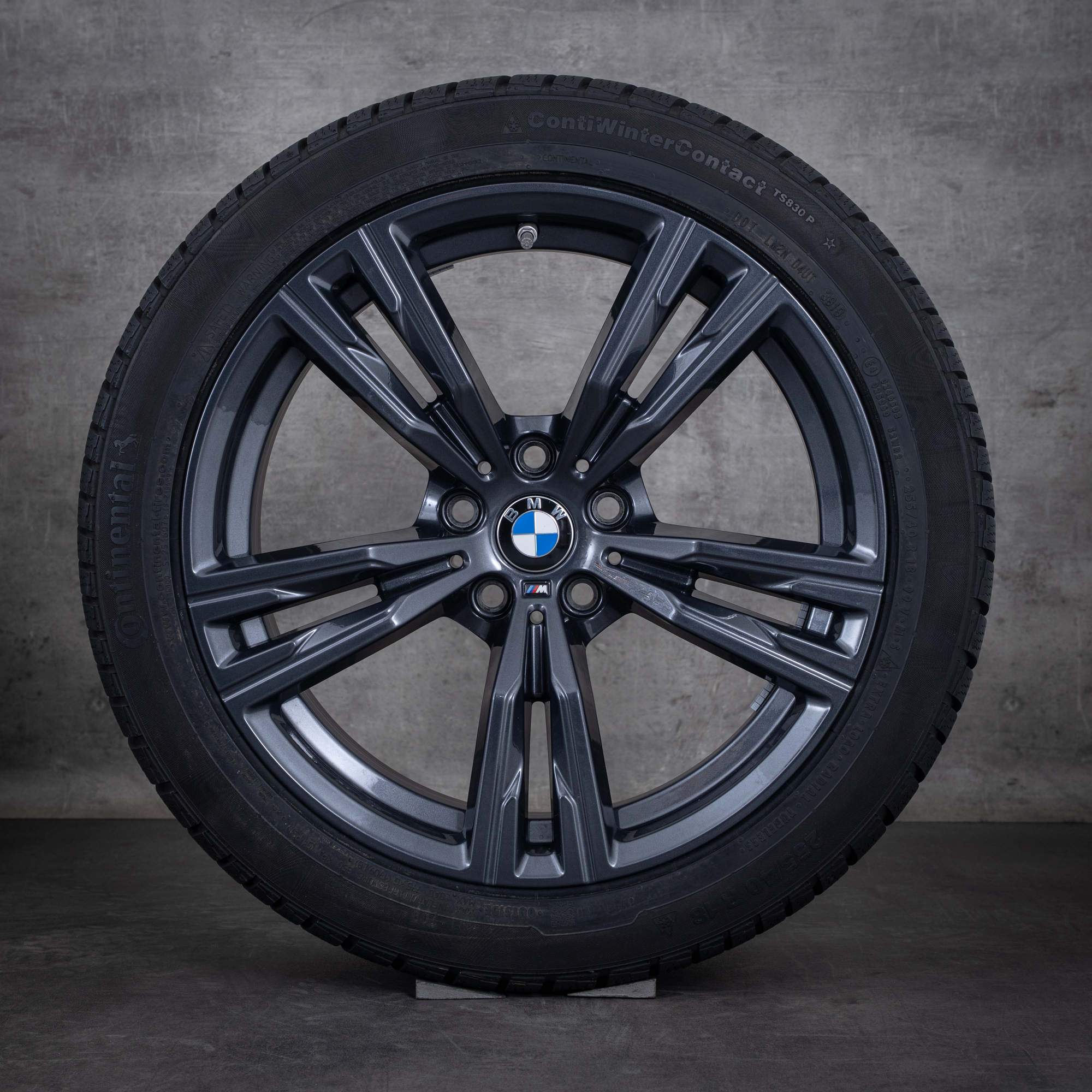 Alkuperäiset BMW Z4 talvirenkaat 18 tuuman G29 vanteet styling 798 M 8091466 8091467 orbit grey gloss (orbit harmaa kiiltävä)