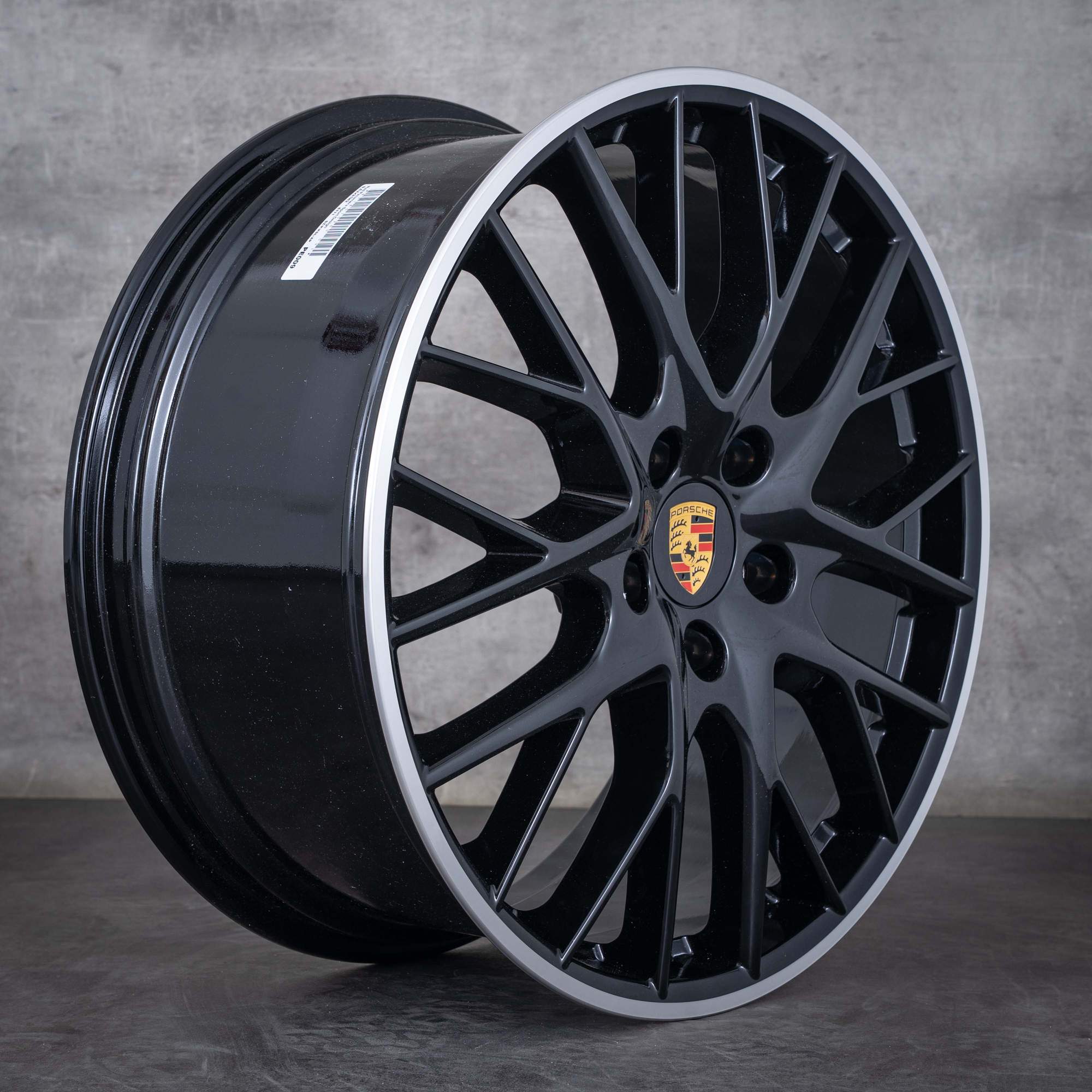 Original Porsche Panamera Felge 21 Zoll 971 971601025D schwarz glanzgedreht NEU