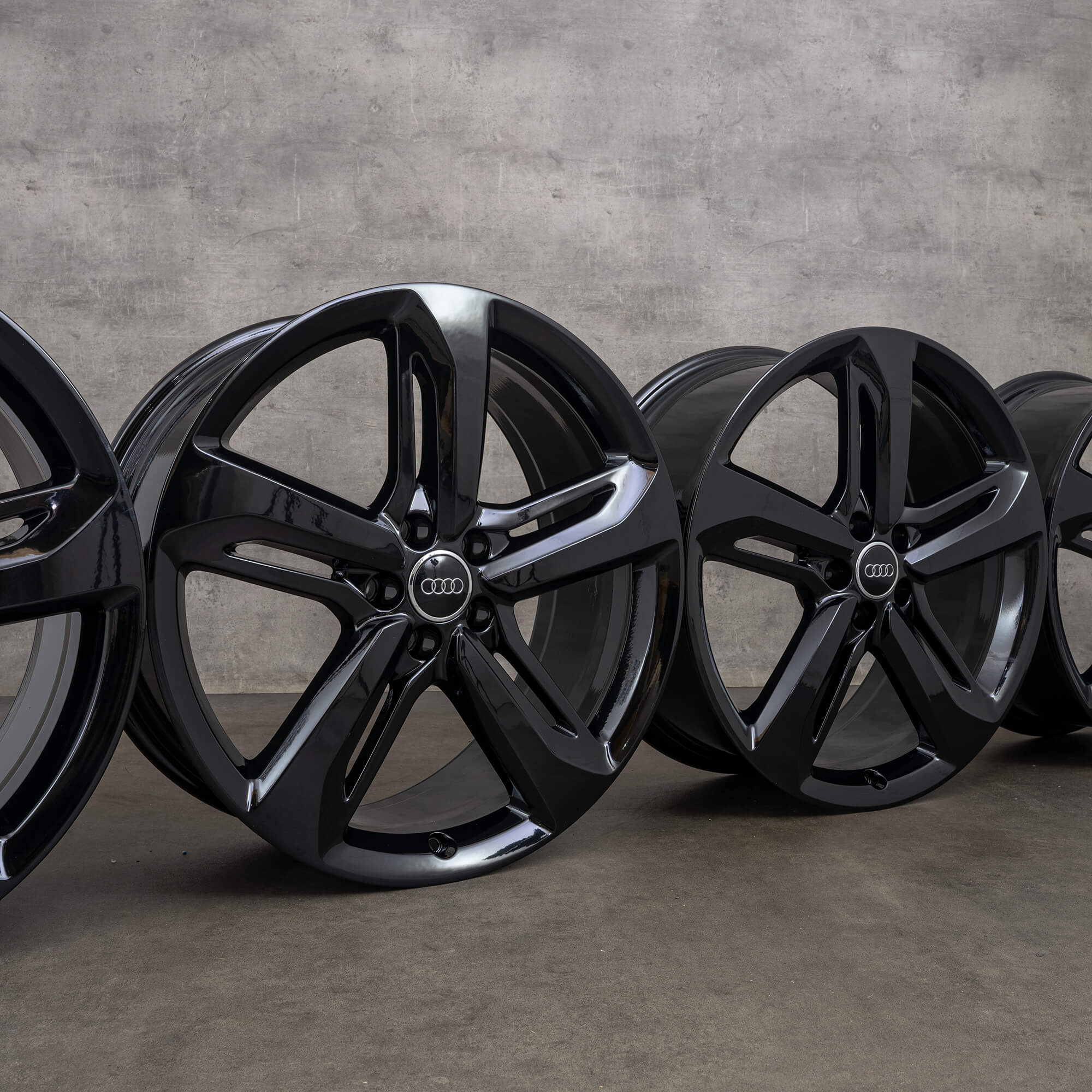 Audi Performance Rims Audi A6 S6 4G Performance 21 inch alloy rims 4G0601025CN 5 spoke blade
