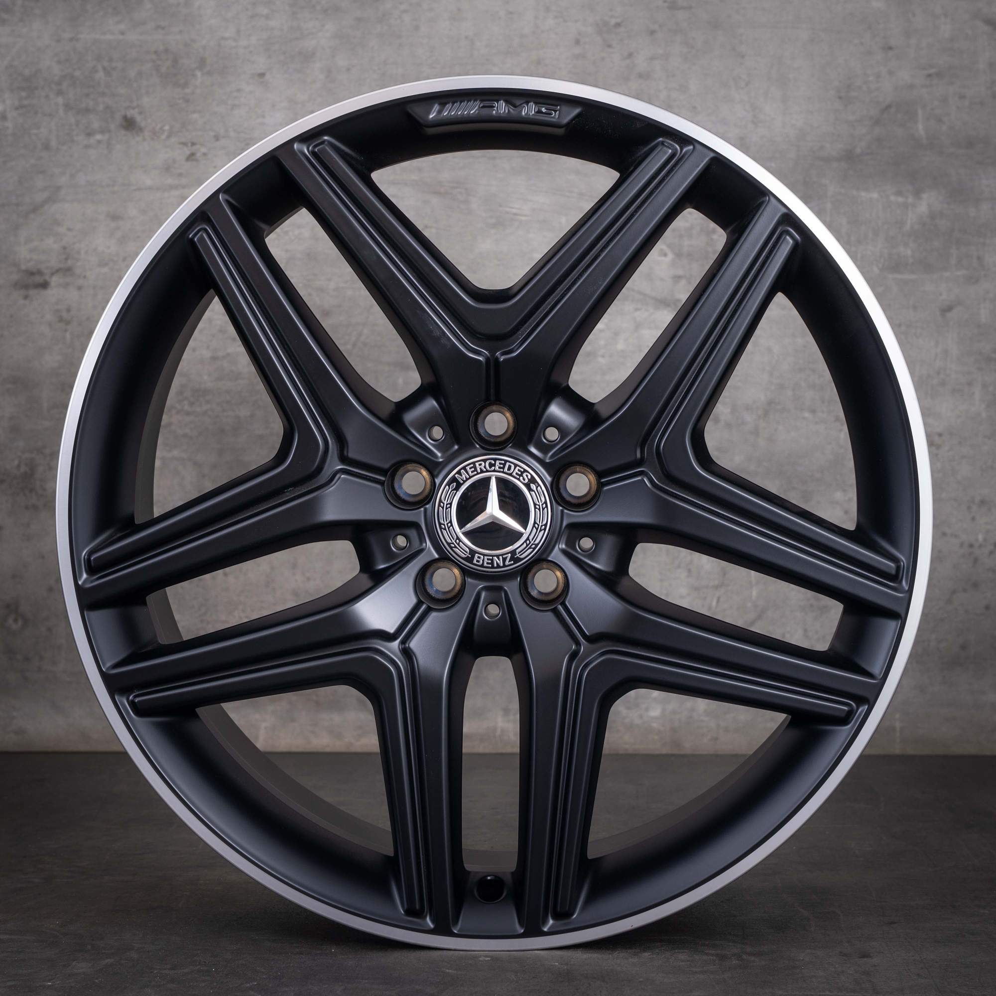 Original Mercedes Benz GLA GLB 35 45 Winterräder 20 Zoll X247 H247 Felgen A2474012000 schwarz matt rand glanzgedreht NEU