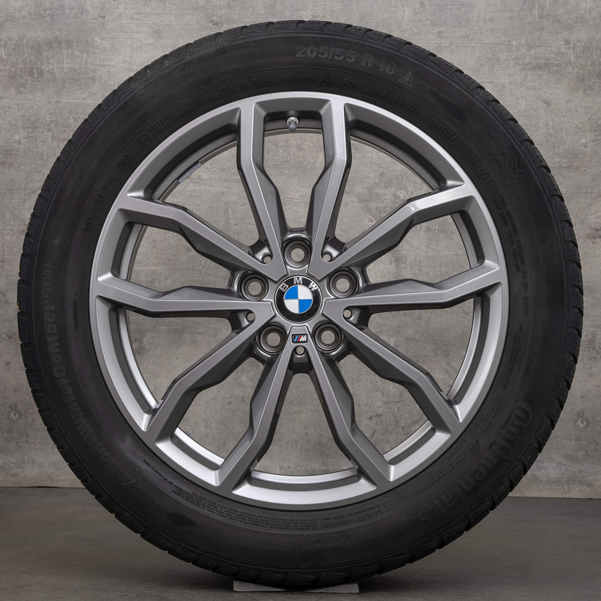 BMW X1 F48 X2 F39 kış jantları 18 inç jantlar lastikleri 6877550 Styling 771