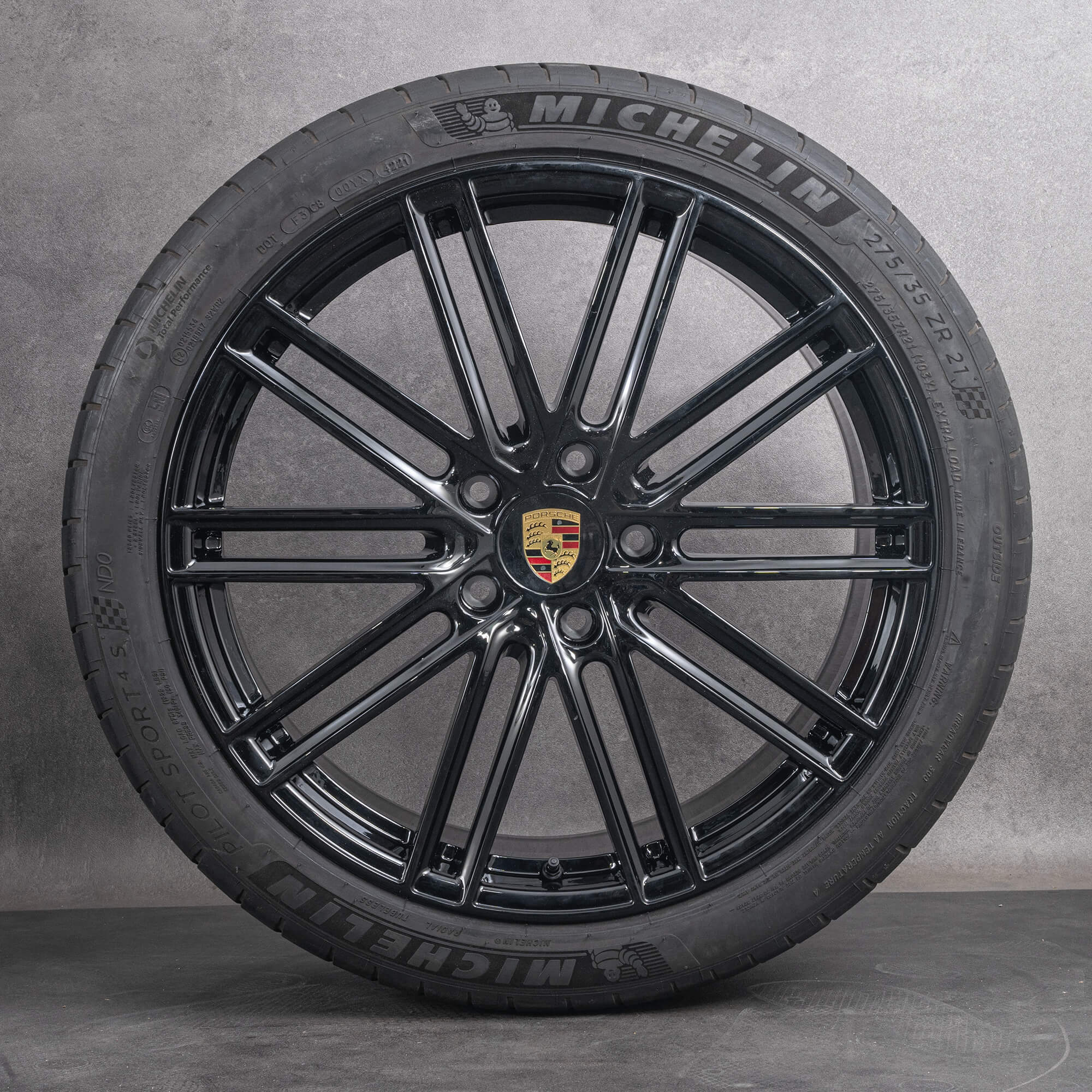Originele Porsche 21 inch zomerwielen 971 Panamera Turbo S 971601025AC velgen